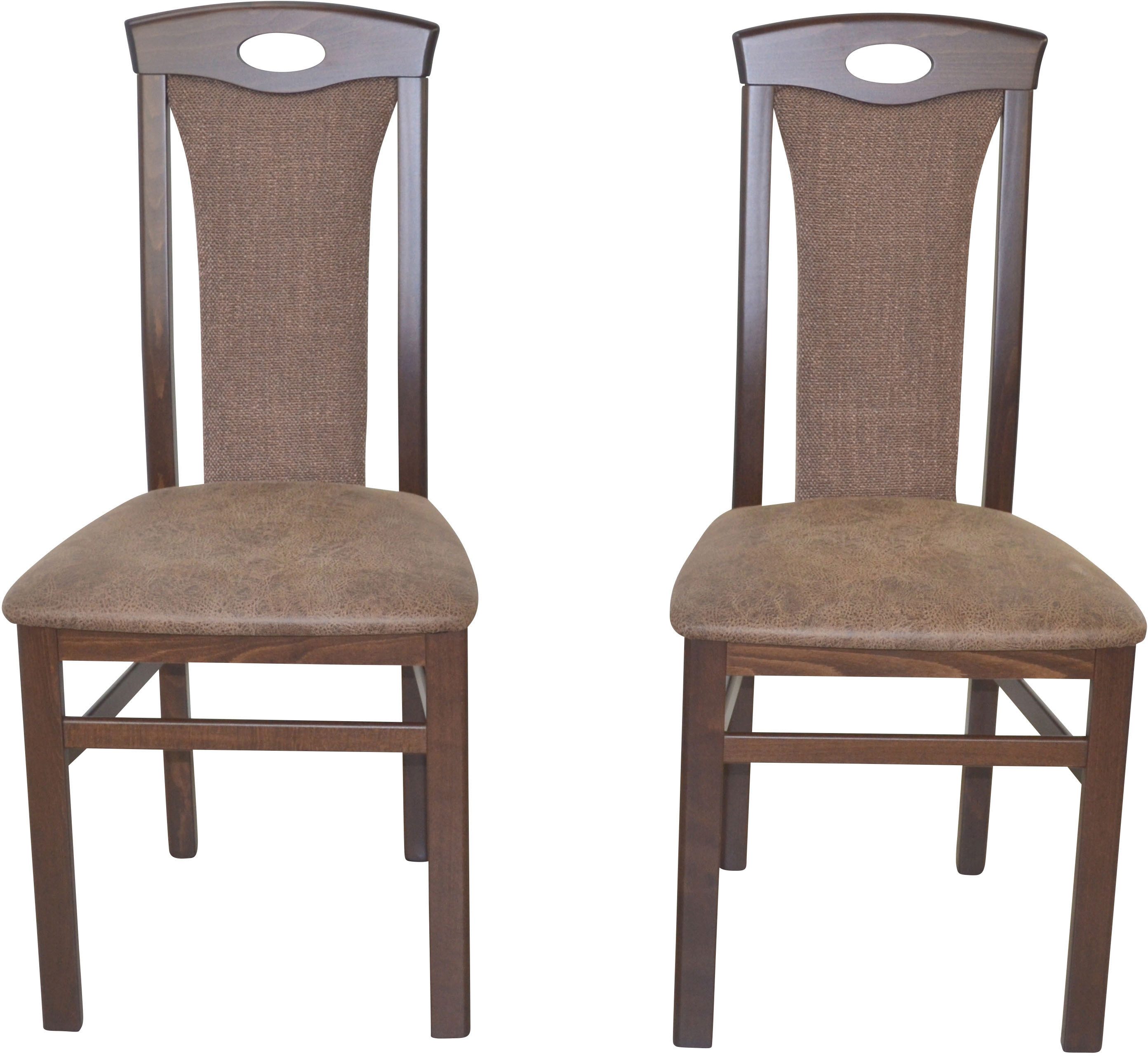 HOFMANN LIVING AND MORE Eethoek 3-delig eethoek Stoelen voorgemonteerd (voordeelset, 3-delig)