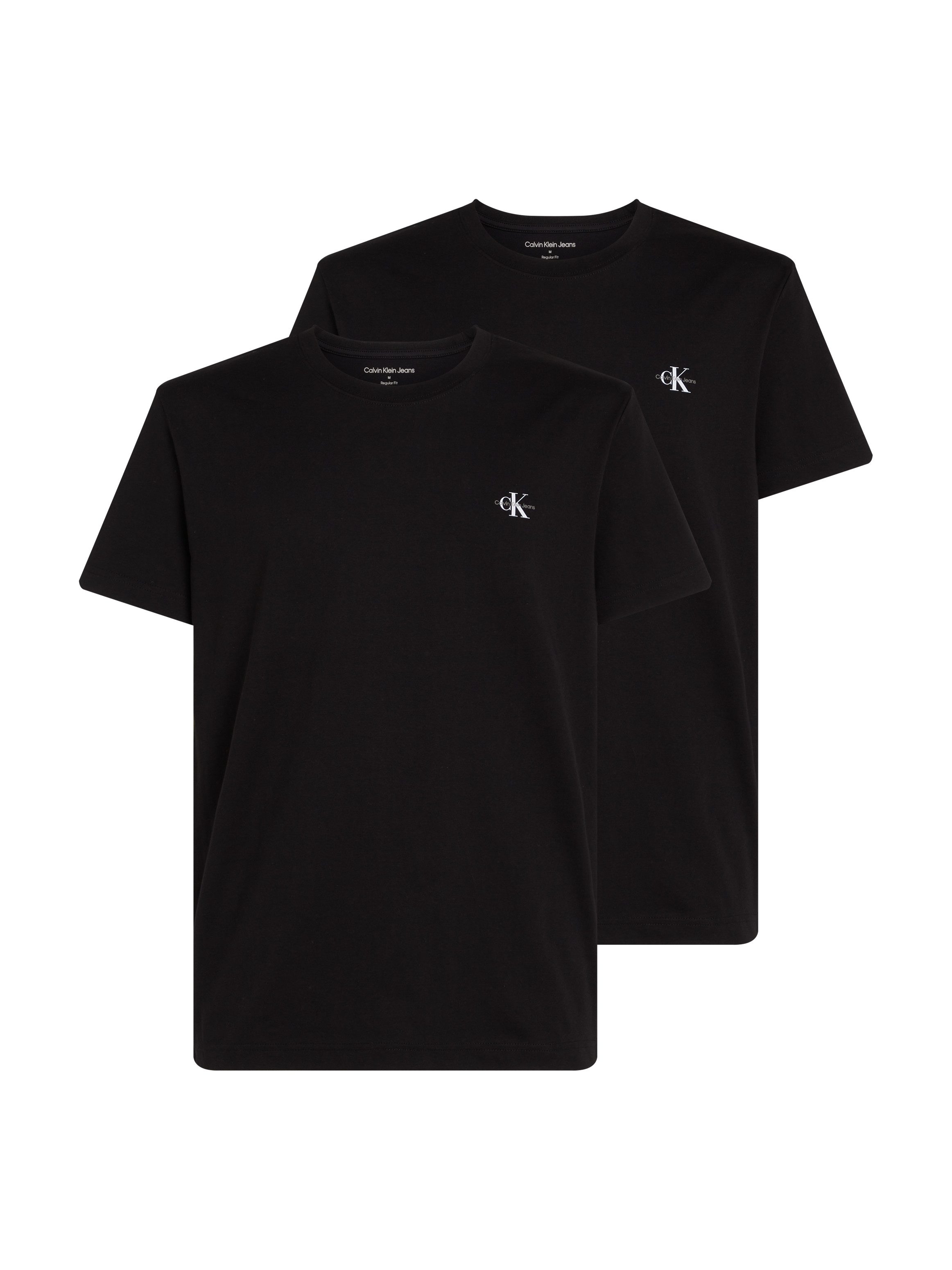 Calvin Klein T-shirt 2 PACK MONOLOGO (Set van 2)