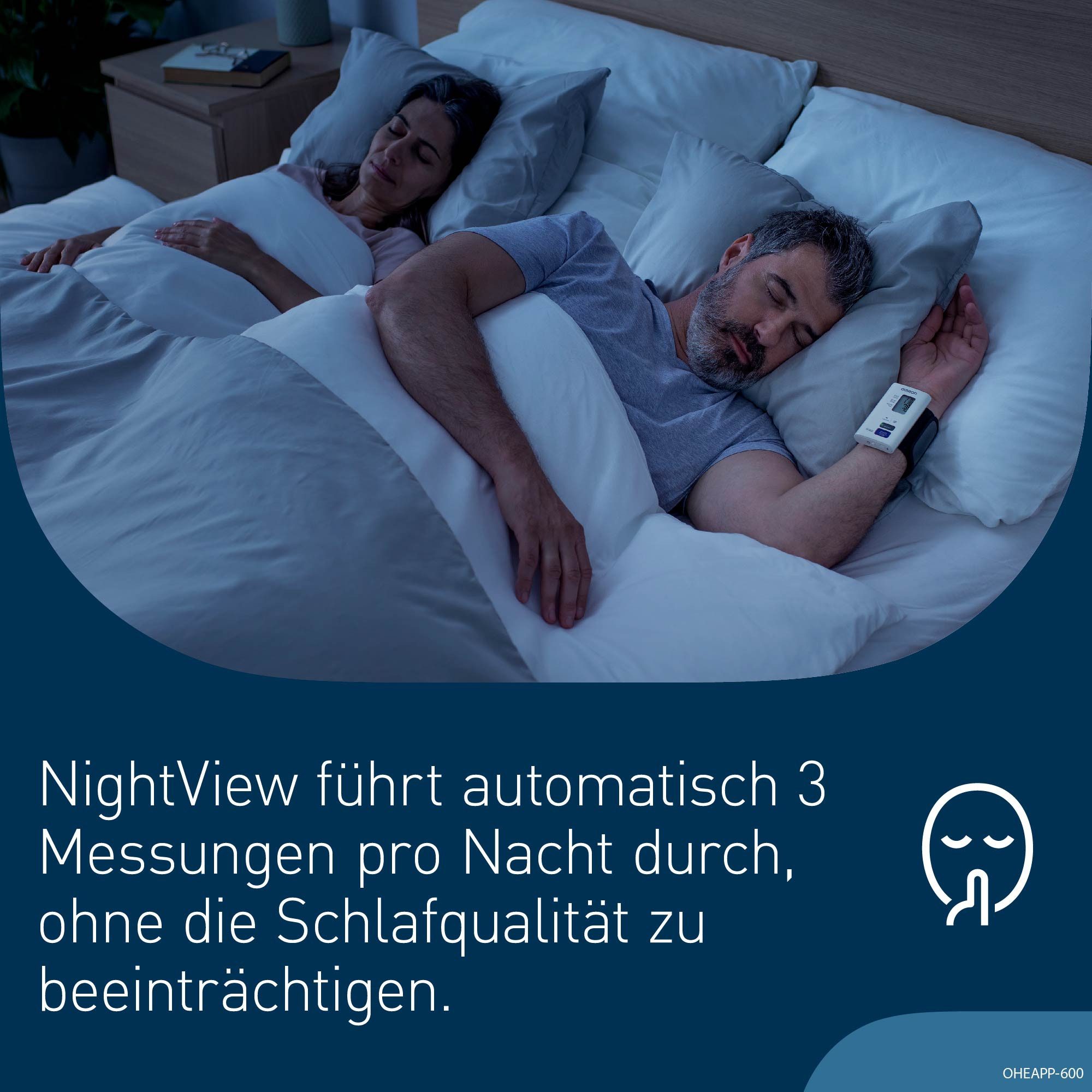 Omron Pols-bloeddrukmeter NightView