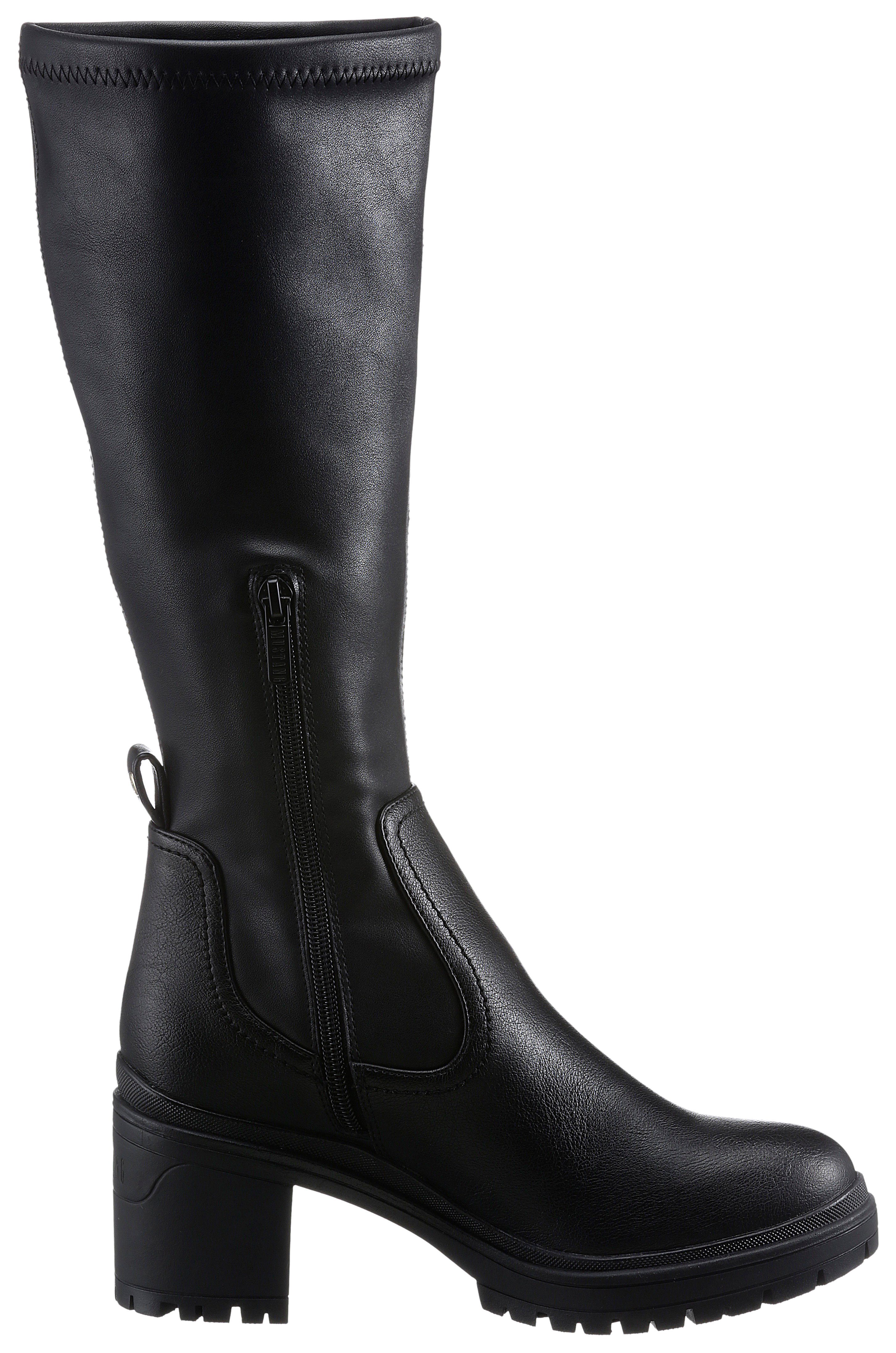 Mustang Shoes Laarzen met 5 cm blokhak