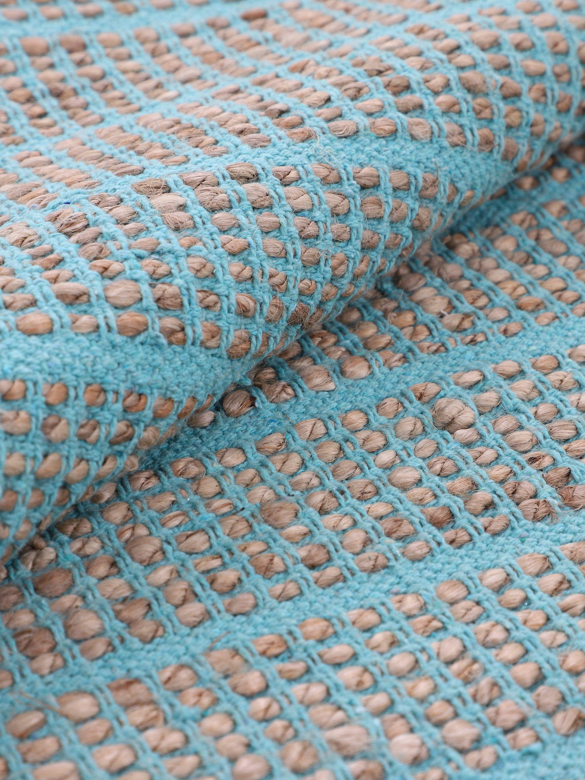 carpetfine Loper Lara Tweezijdig te gebruiken kleed van jute/katoen