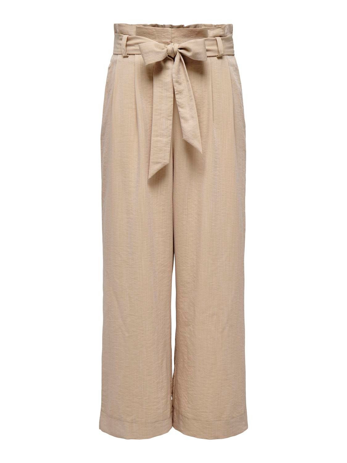Only Paperbag-broek ONLMARSA SOLID PAPERBAG PANT WVN NOOS