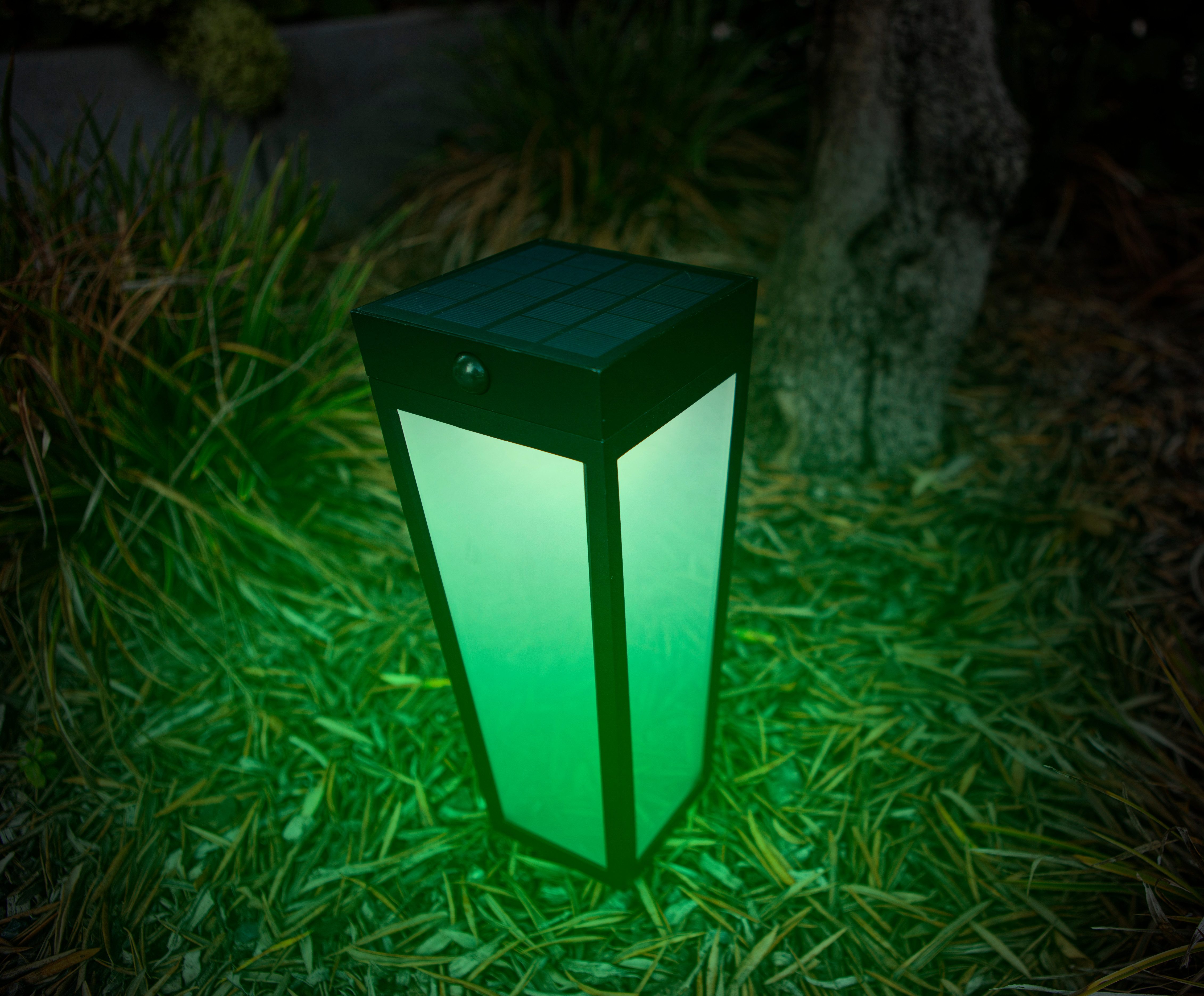 LUTEC Led-solarlamp LED-zonne-energie grondspies DIAS