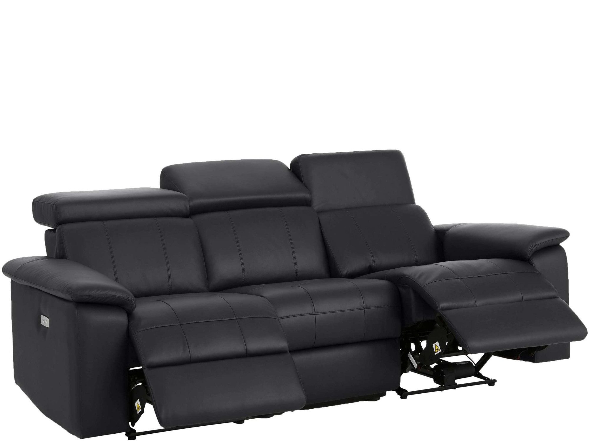 Home affaire 3-zitsbank Binado met handmatige of elektrische relaxfunctie met usb-aansluiting