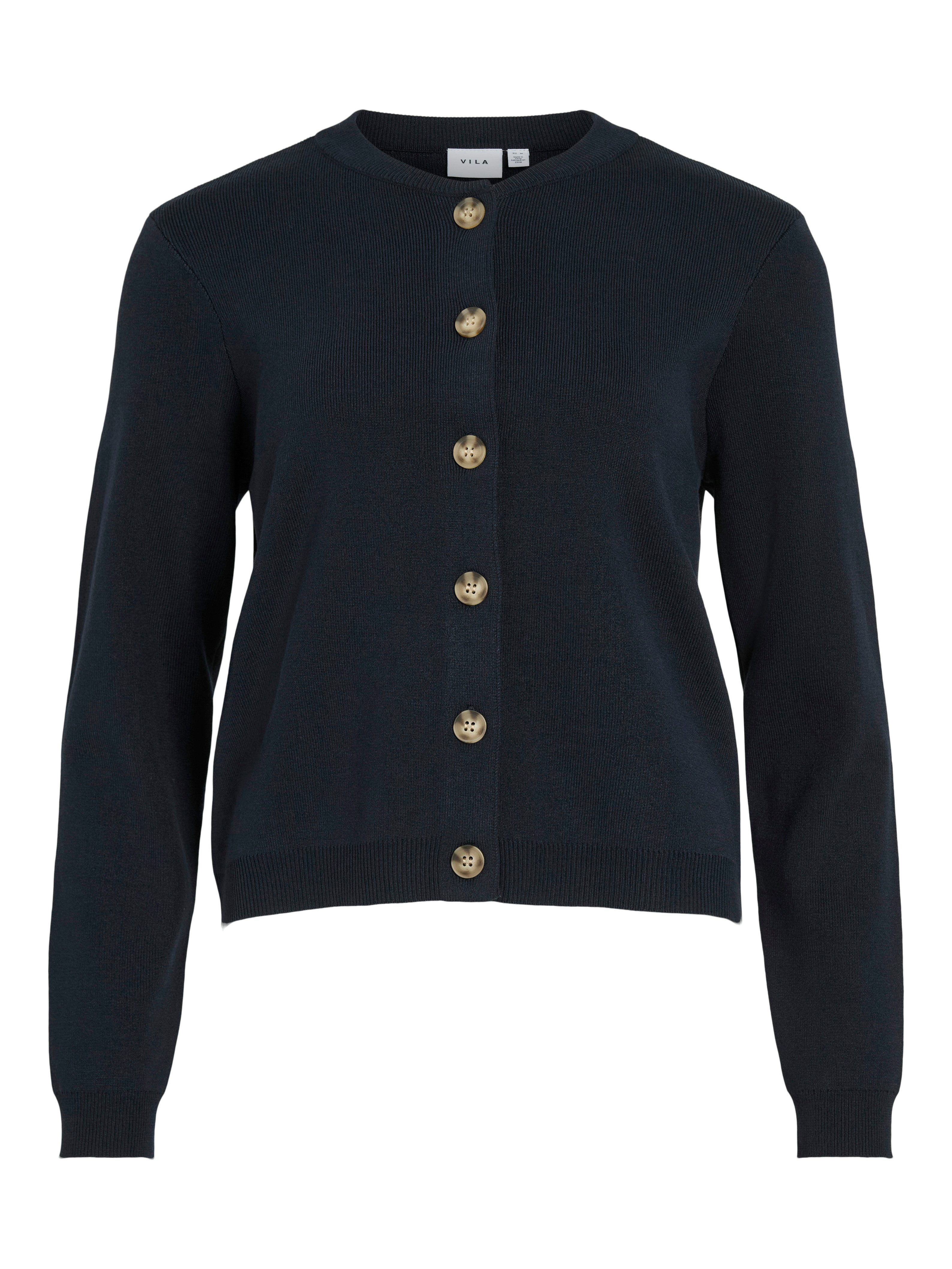 Vila Vest VIOSTRIA O-NECK L/S CARDIGAN - NOOS