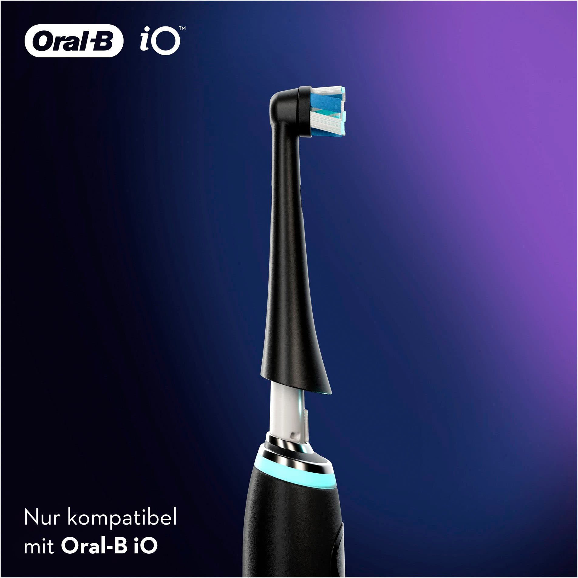 Oral B Opzetborsteltjes IO ultieme reiniging black