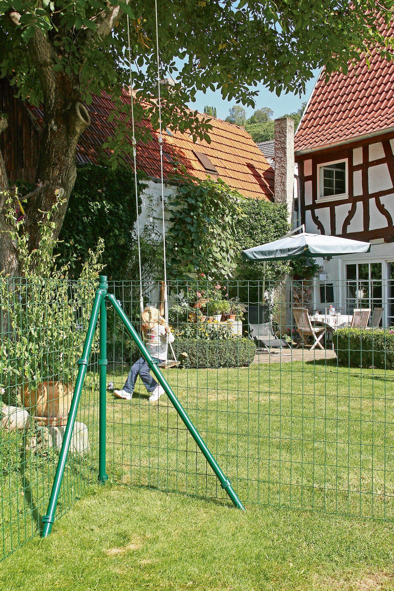 GAH Alberts Gelast gaas Fix-Clip Pro® Hoogte: 80-150cm, totale lengte: 10 en 25m, voor plaatsing in beton (set)