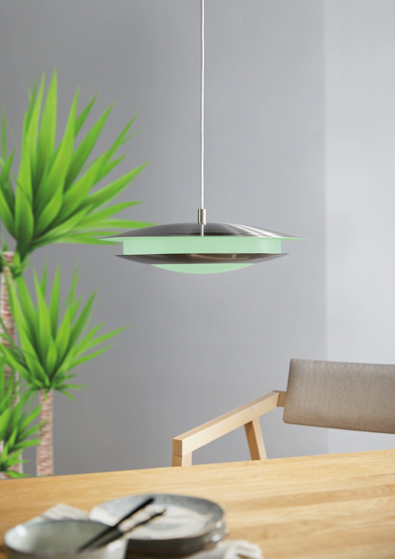 EGLO Hanglamp MONEVA-C Hanglamp, EGLO CONNECT, bediening via app + afstandsbediening (1 stuk)