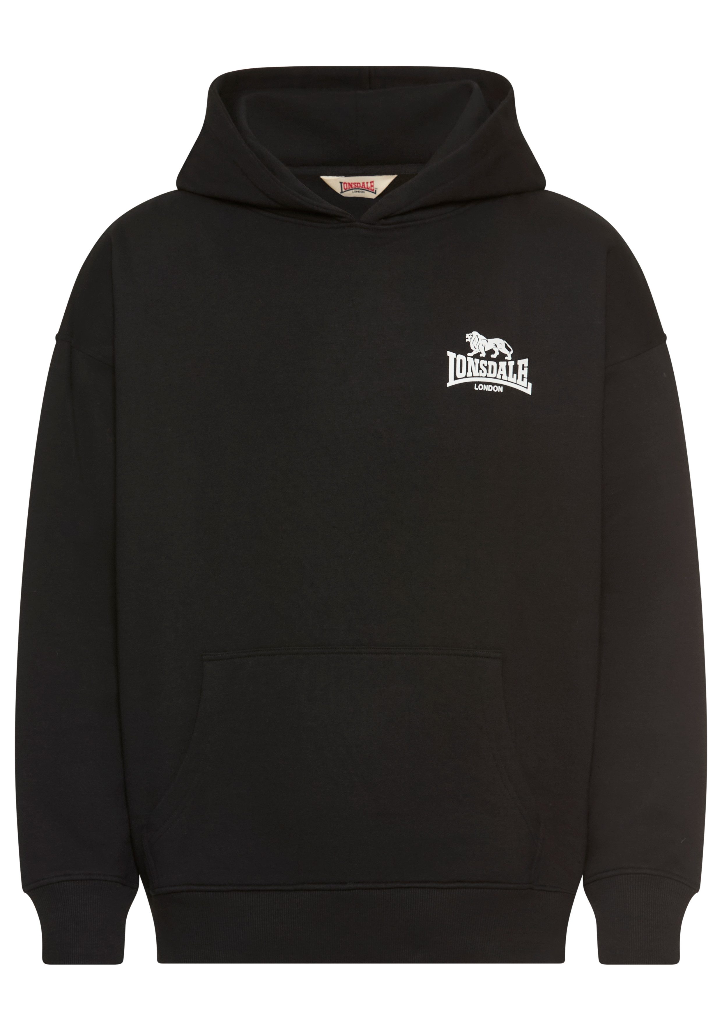Lonsdale Hoodie GATESHAW (1-delig) heren hoodies maat M zwart