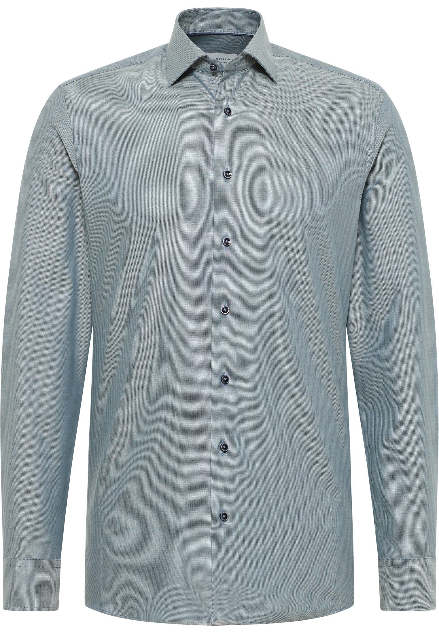 Eterna Overhemd met lange mouwen Slim fit NON IRON (strijkvrij)