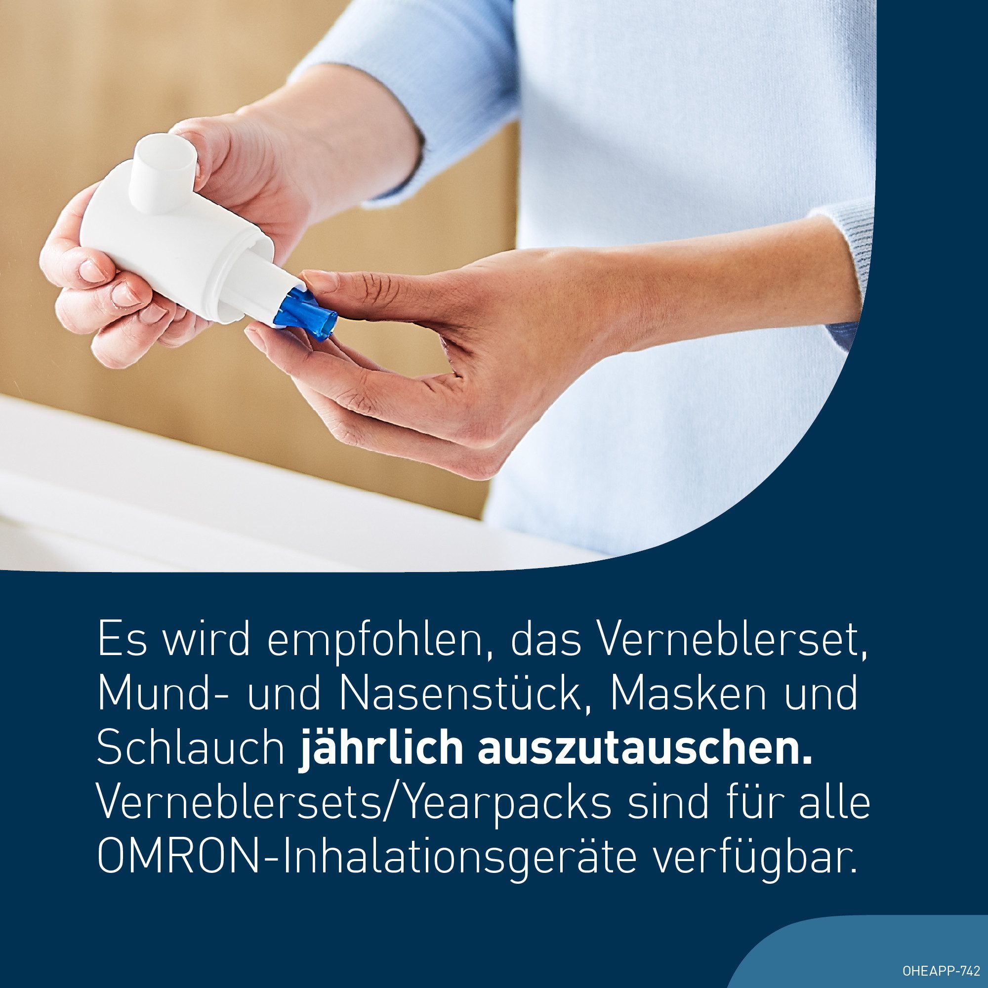 Omron Inhalatieapparaat OMRON X105 Advanced