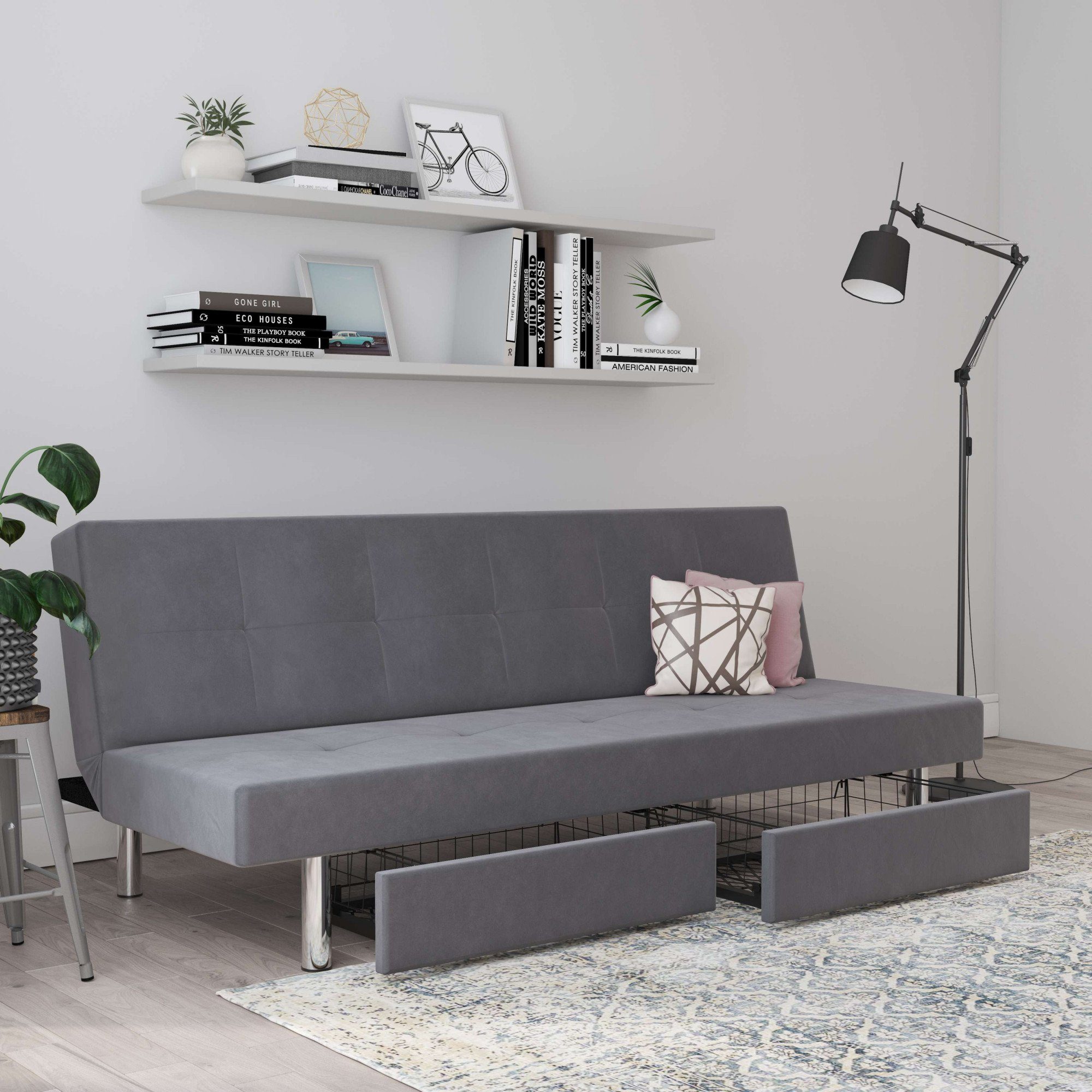 Dorel Home Slaapbank Erica Daybed met opklapbaar ligoppervlak