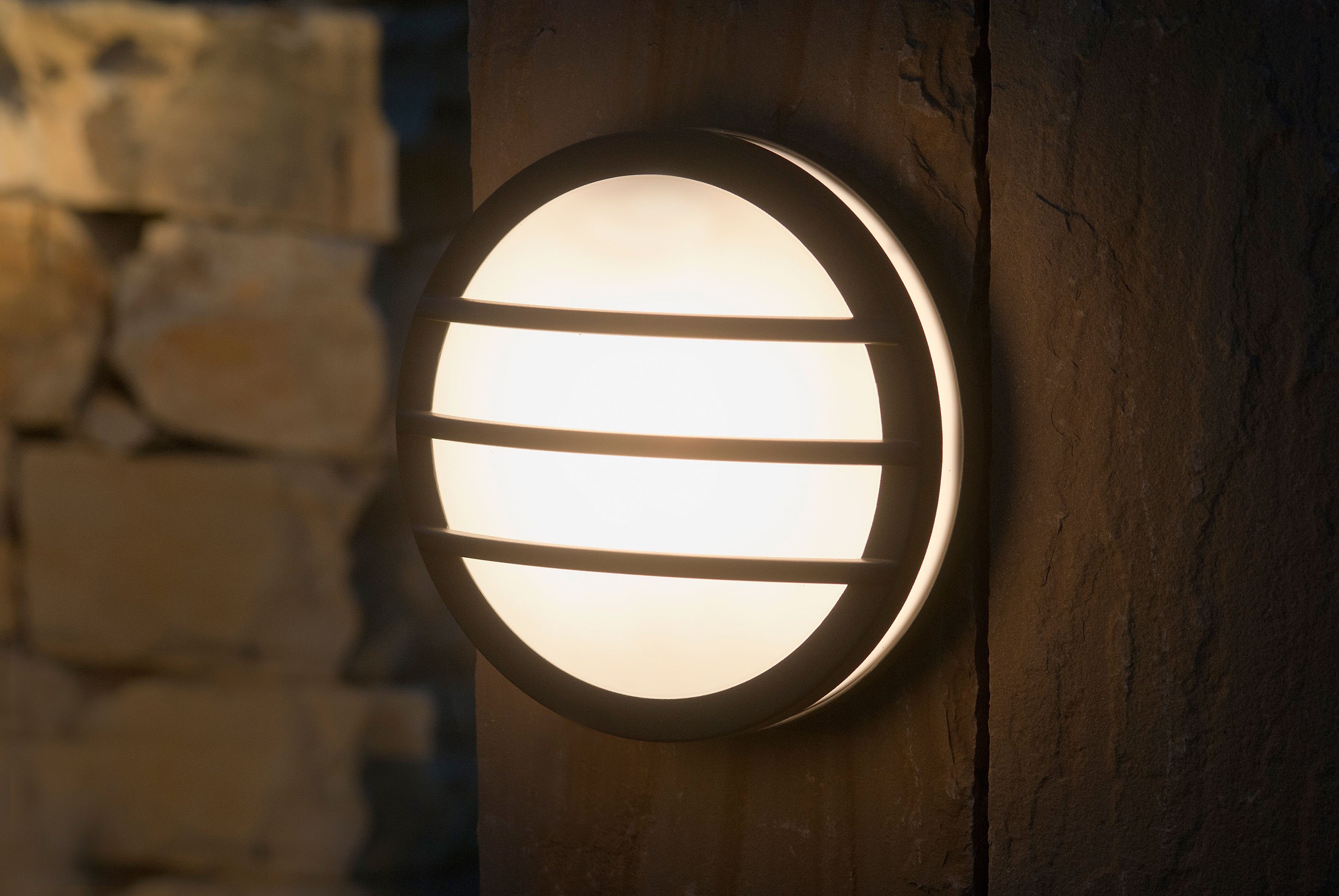 LUTEC Ledwandlamp voor buiten SEINE (1 stuk)