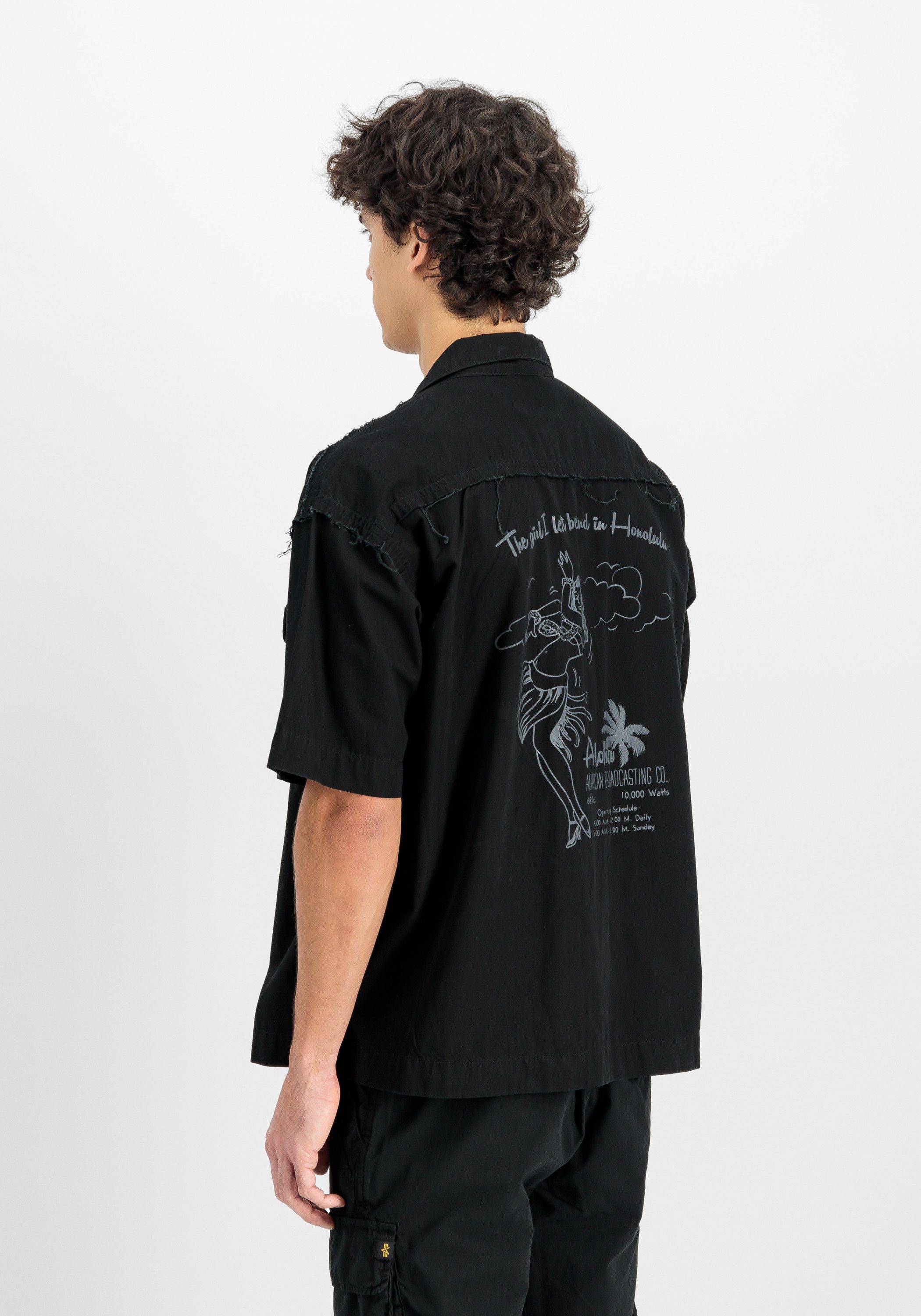Alpha Industries Shirt met print Alpha Industries Men - Shirts Aloha Safari Shirt