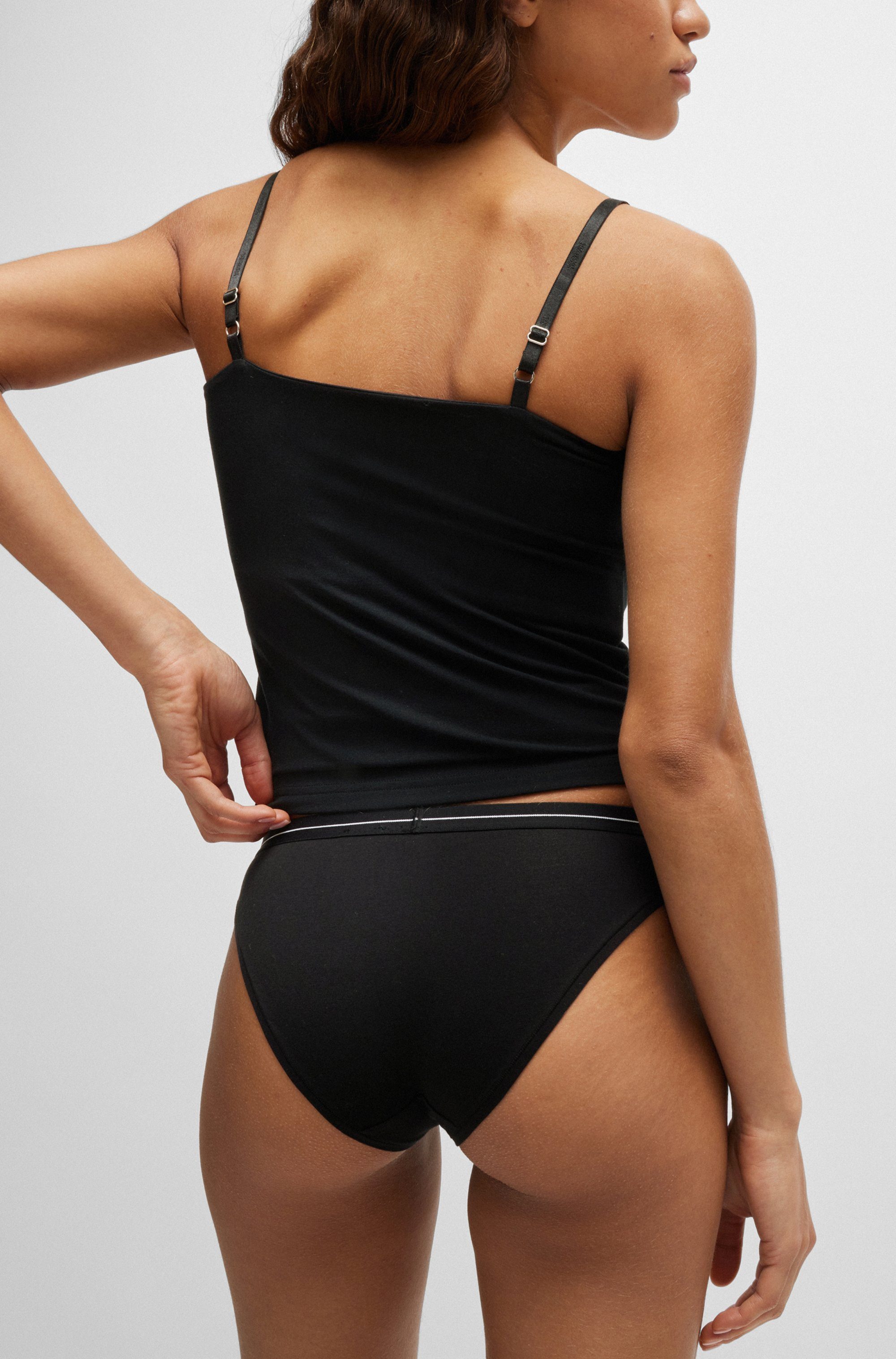 BOSS Slip 3P BRIEF met elastische logoband (3 stuks)