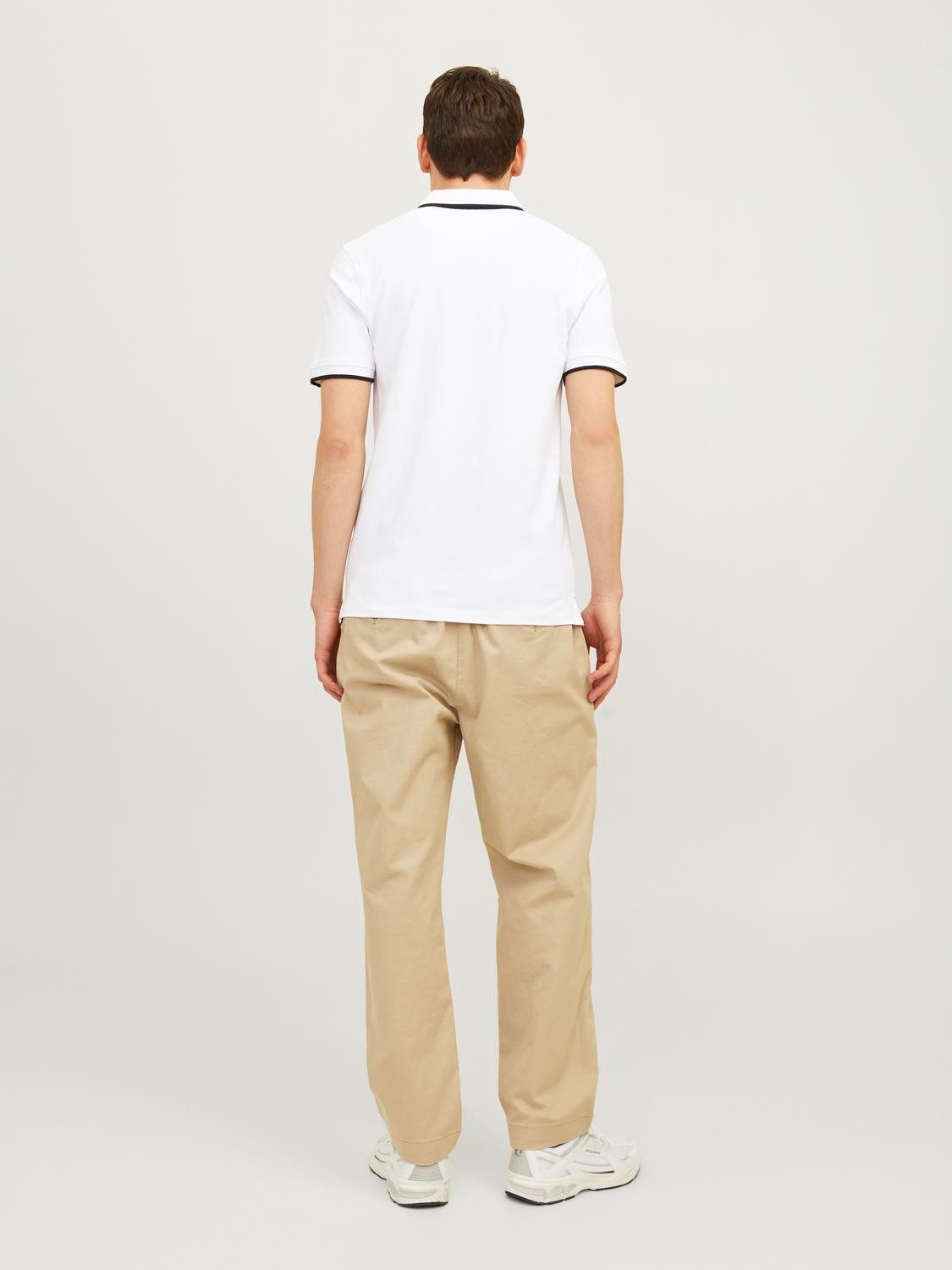 Jack & Jones Poloshirt JJEPAULOS POLO SS 2PK MP NOOS (2-delig, Set van 2)