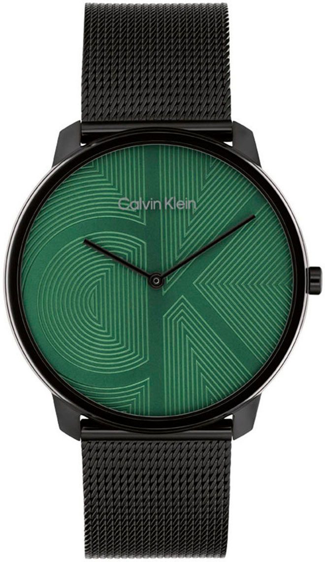 Calvin Klein Kwartshorloge CK Iconic Polshorloge, dameshorloge, herenhorloge, roestvrijstalen...