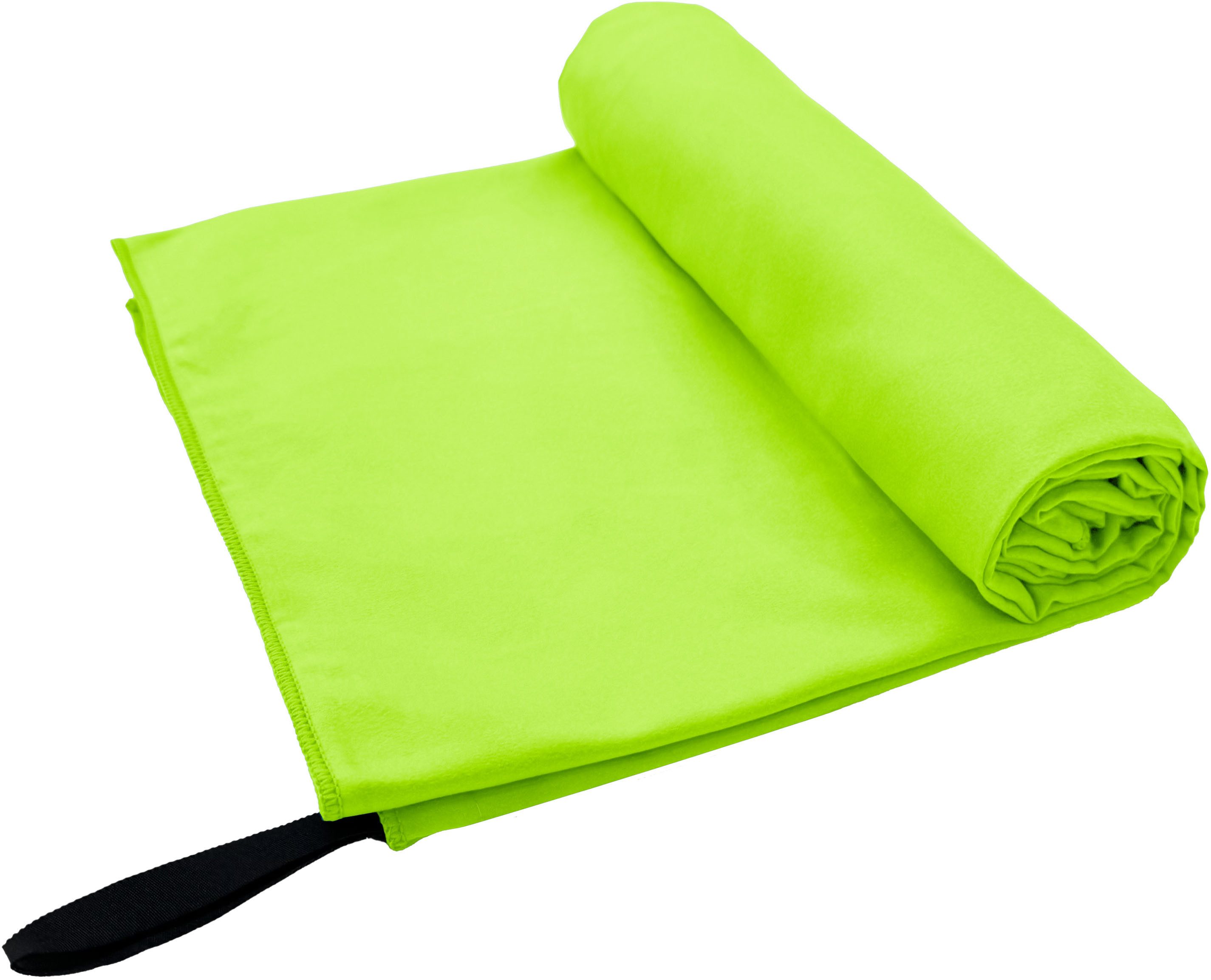 my home Reishanddoek Xavi, 4 x 70x140cm ideaal als sporthanddoek, reis handdoek als serie en set, zeer licht, compact, sneldrogend, microvezel (4 stuks)