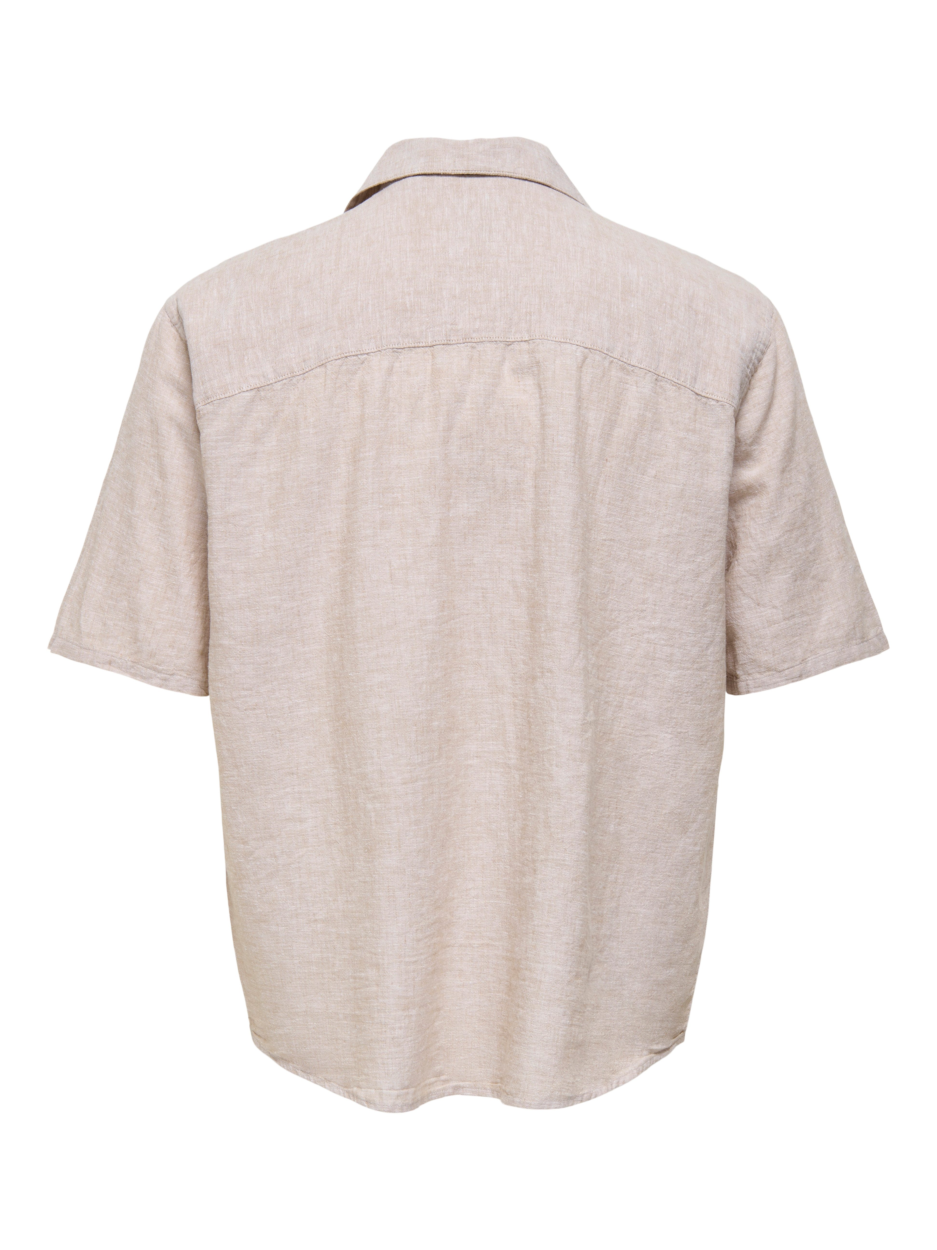 ONLY & SONS Overhemd met korte mouwen ONSCAIDEN LIFE RELAX SS RESORT 1PKT SHIR