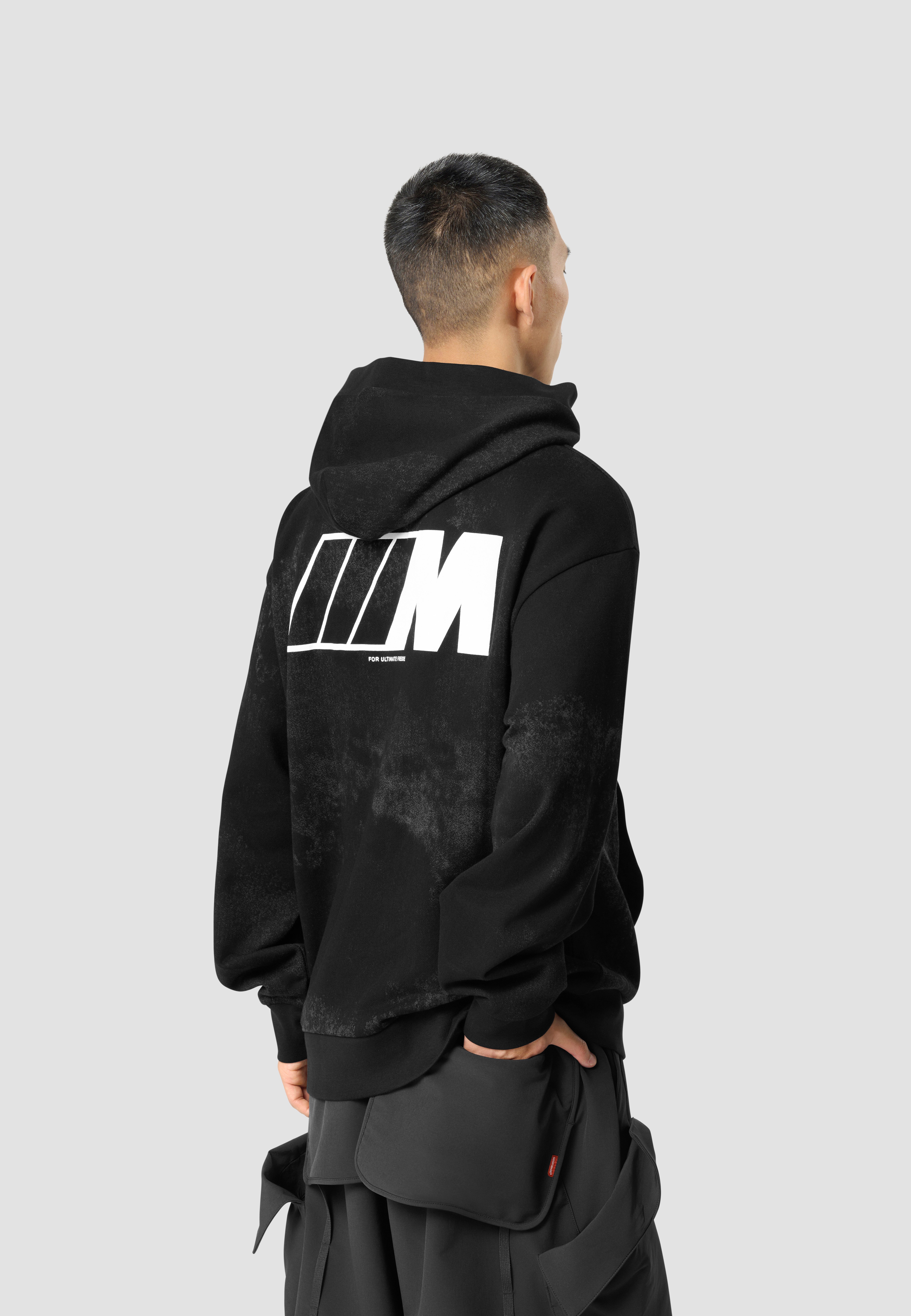 BMW Hoodie met geperst bmw m-logo op de borst heren hoodies maat XS multicolor