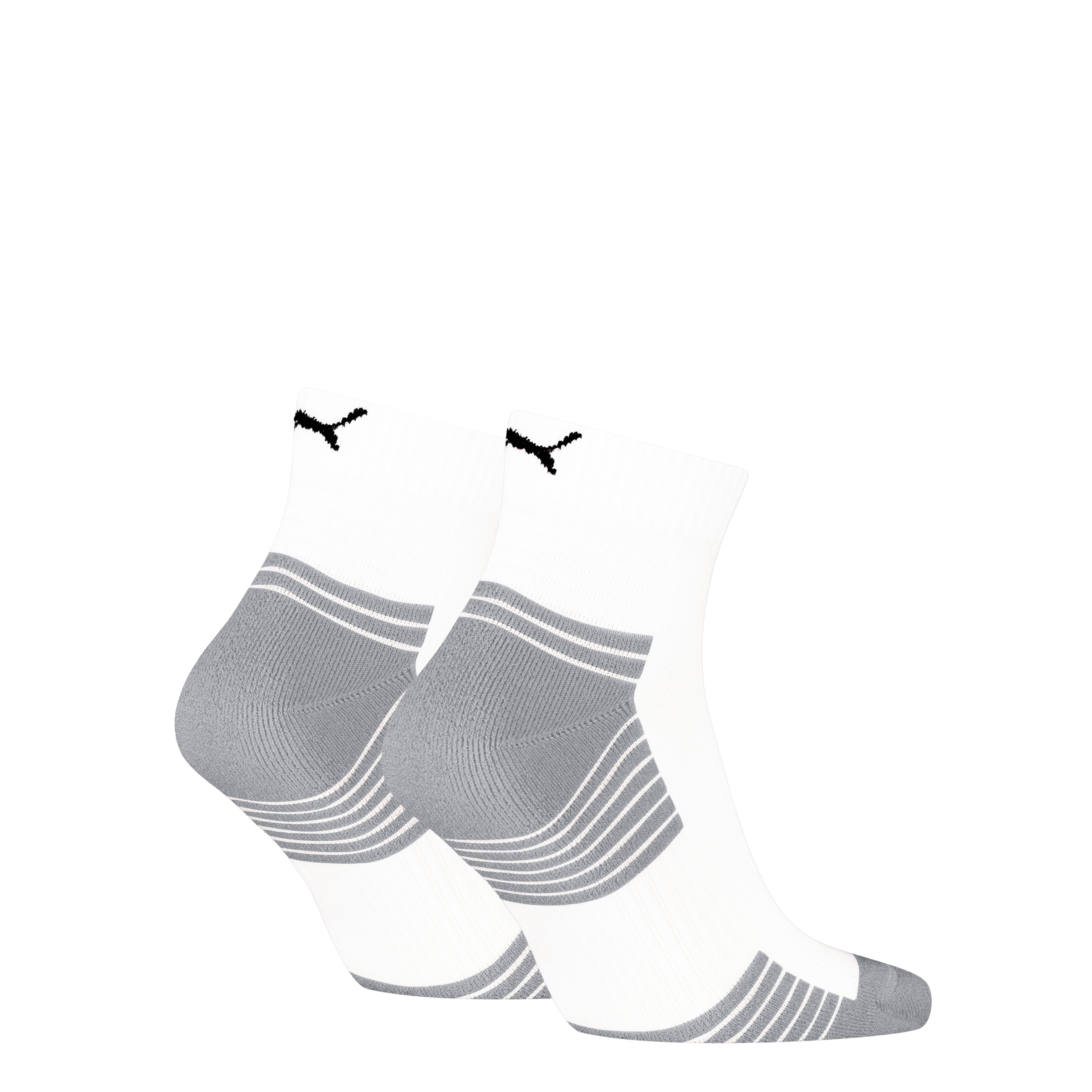 PUMA Korte sokken PUMA UNISEX SPORT CUSHIONED QUARTER 2P (2 paar)
