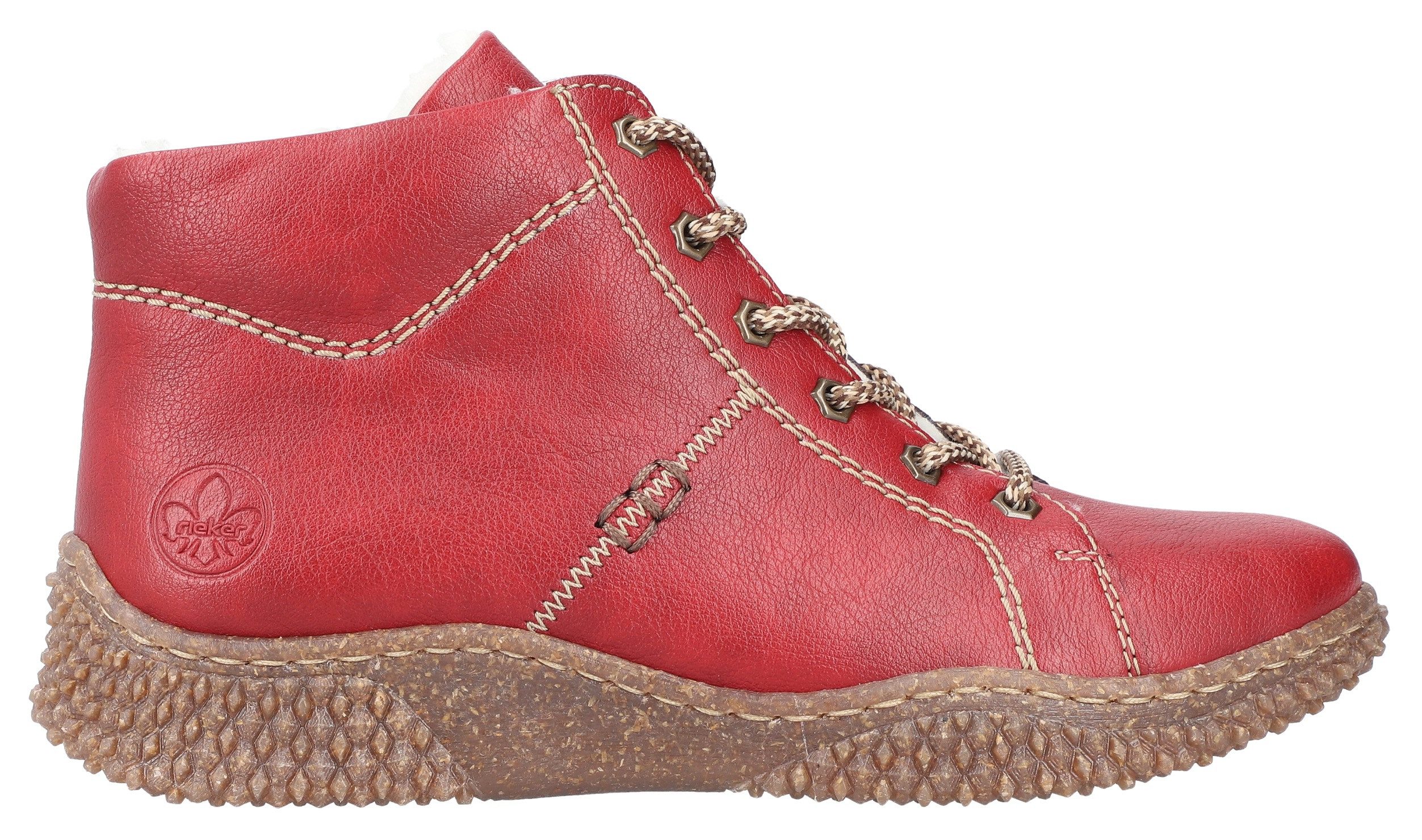 Rieker Winterlaarzen , veterschoenen, enkellaars, high top sneaker met binnenrits