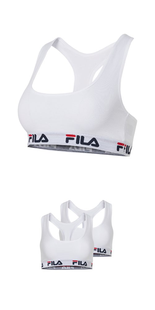 Fila Bustier Bra Woman zonder vulling en zonder beugel (Set van 2)