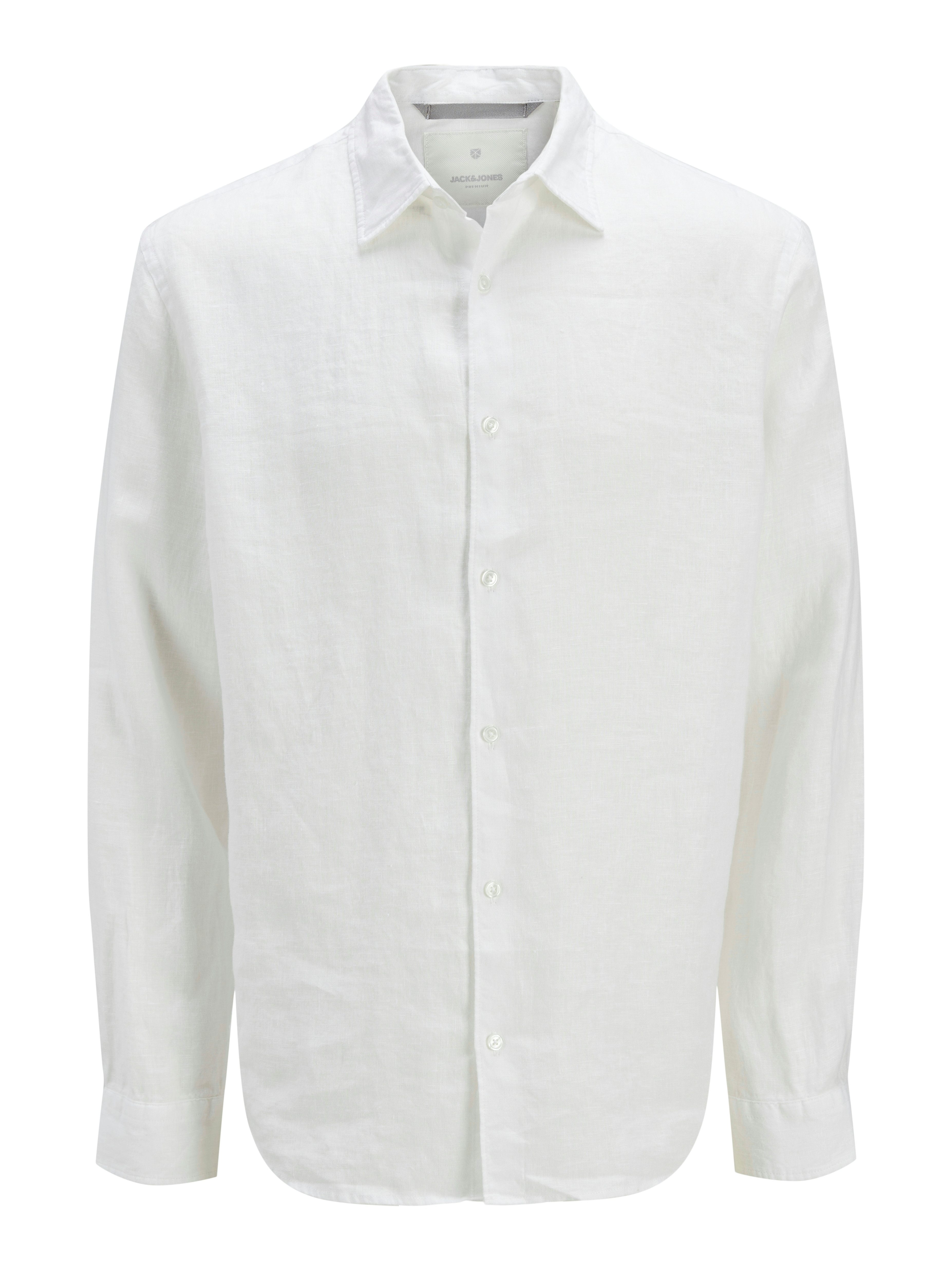 Jack & Jones Overhemd met lange mouwen JPRCCLAWRENCE LINEN L/S SHIRT SN