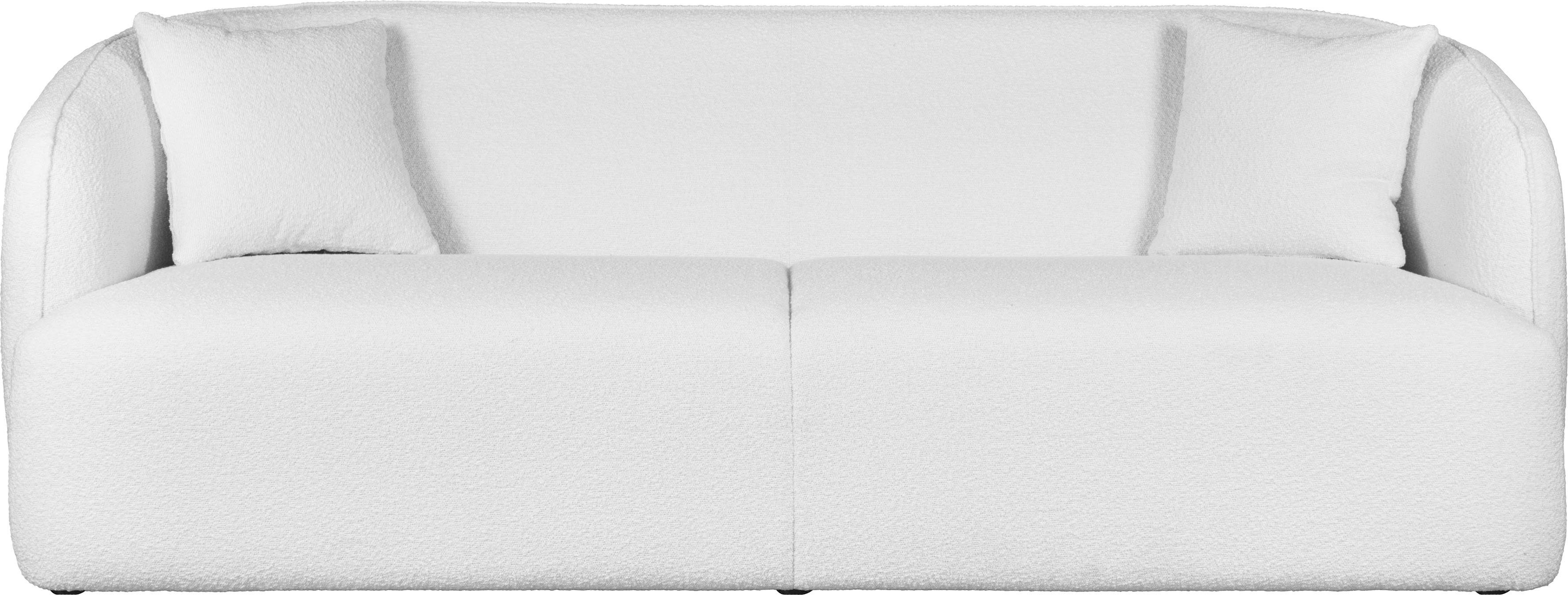 andas 3-zitsbank Kreukelzone ook met bouclé-bekleding