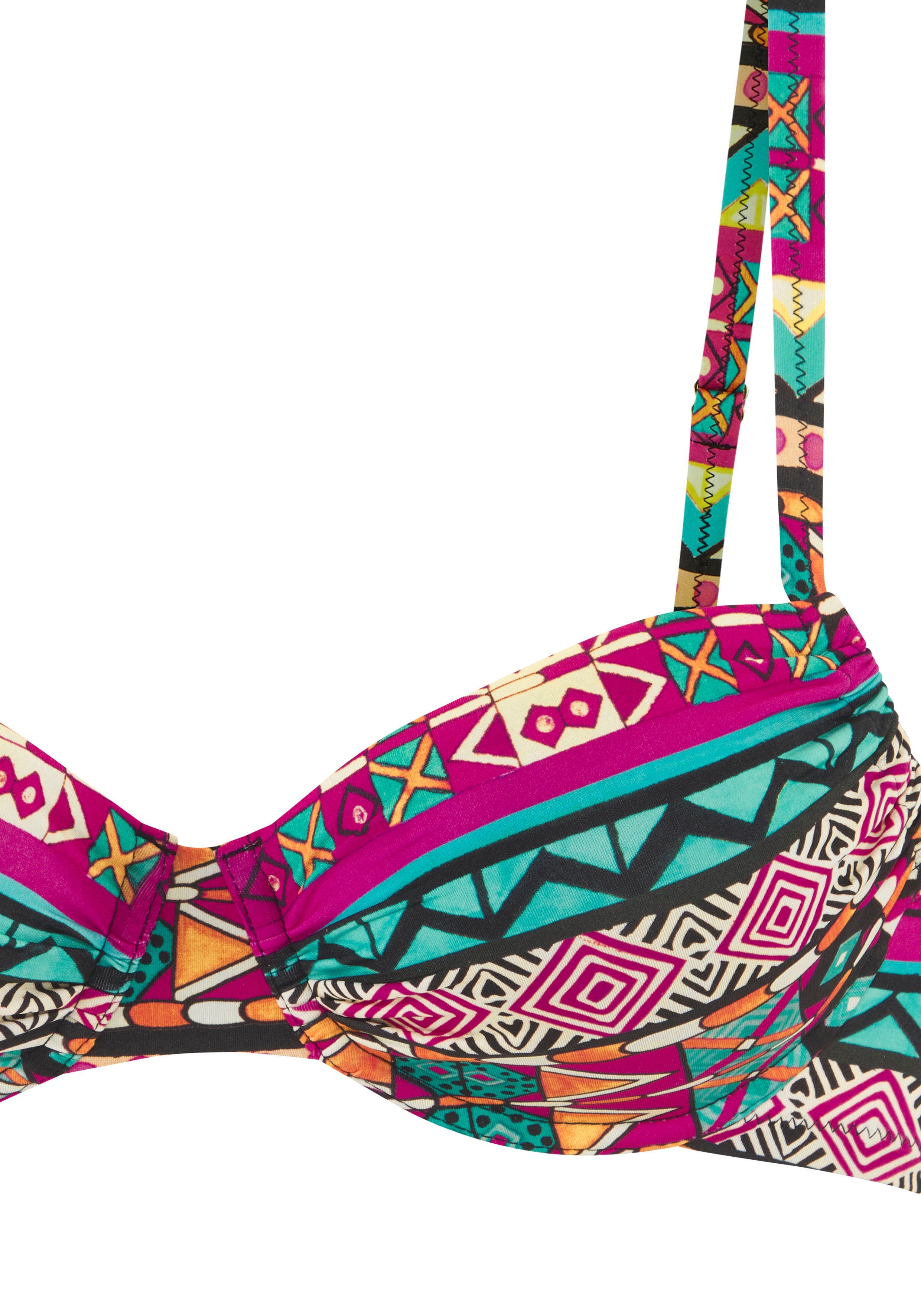 Buffalo Beugelbikini met kleurrijk ontwerp