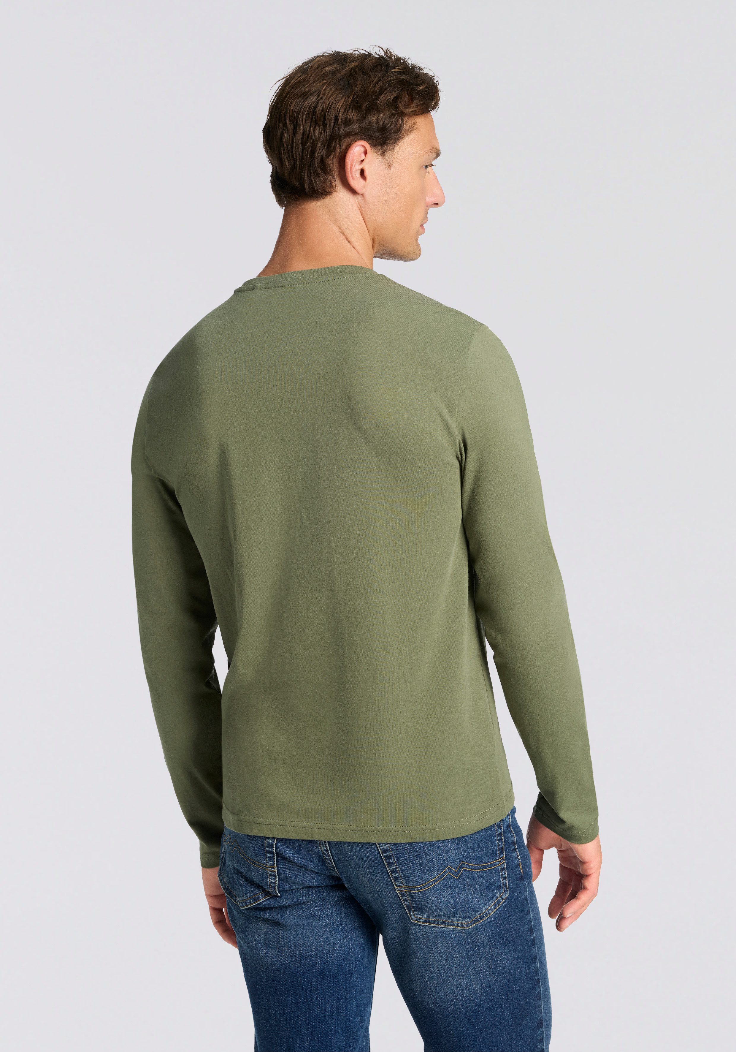 MUSTANG Shirt met lange mouwen Style Adrian
