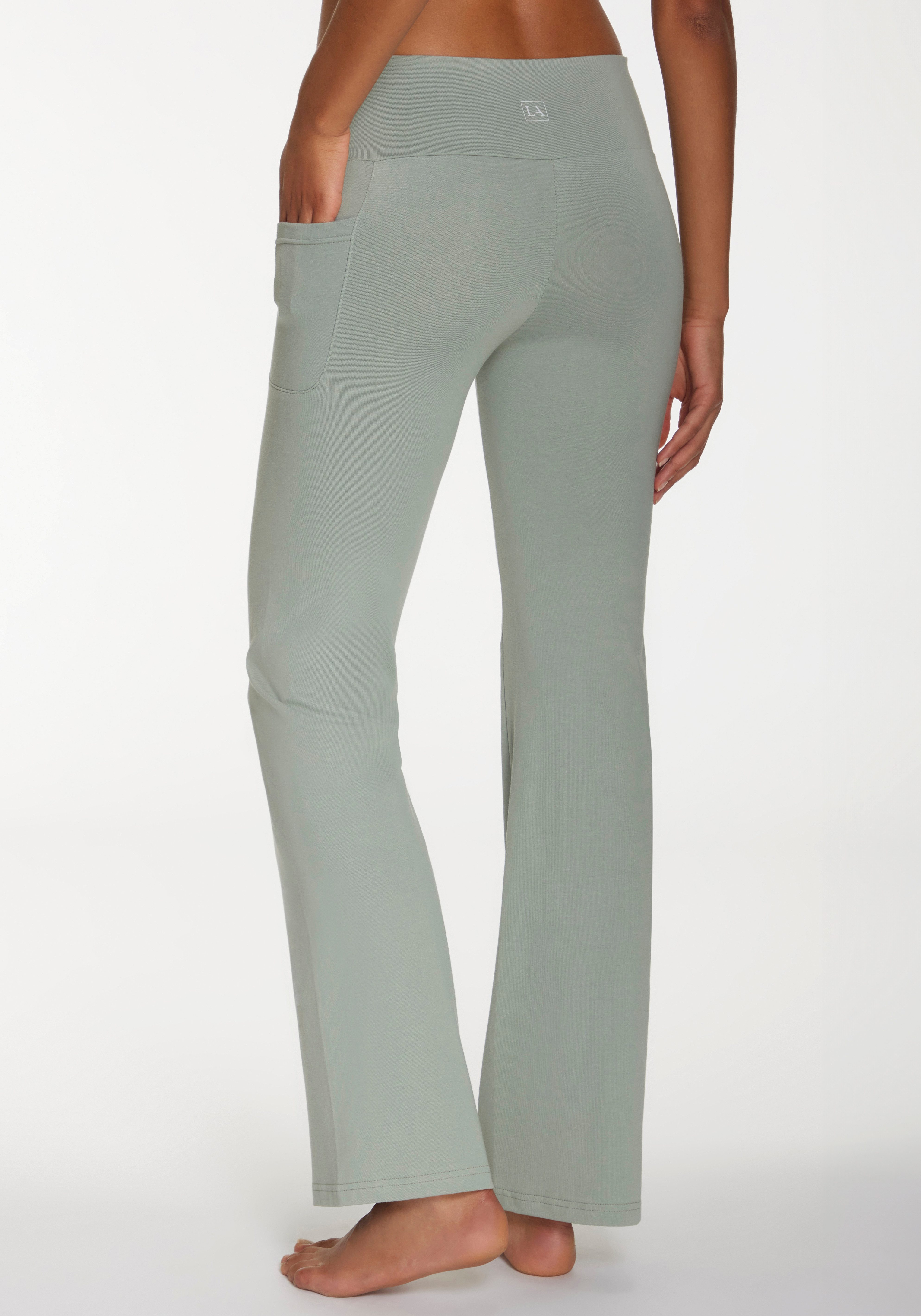 active by Lascana Jazzpants met telefoontas, loungewear