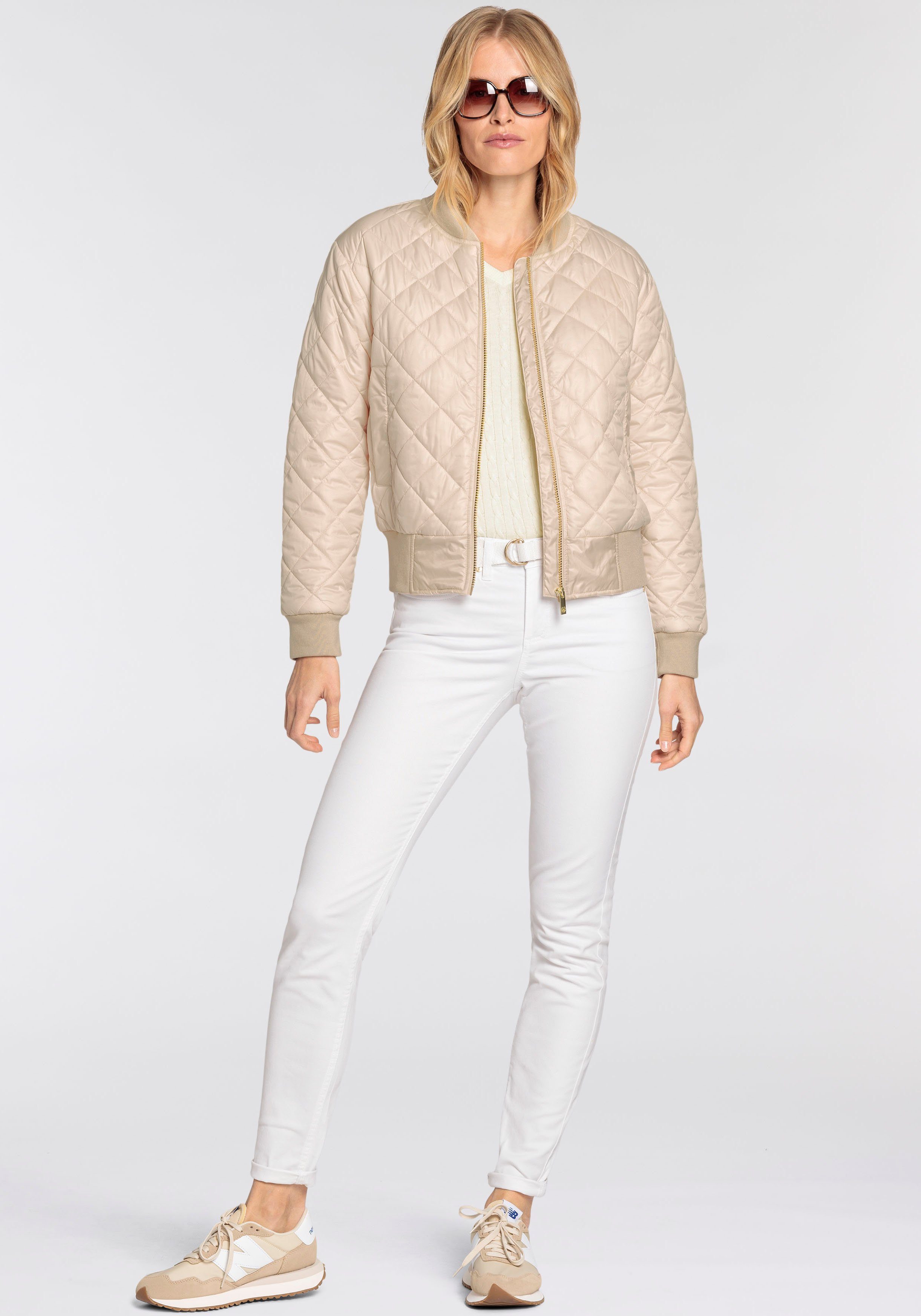 DELMAO Gewatteerde jas in blousonmodel
