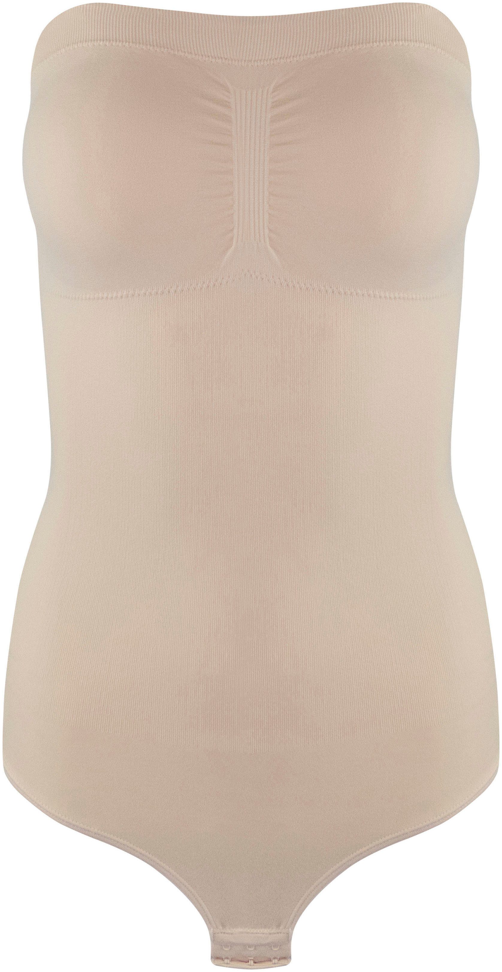 Magic Body Fashion Shaping-body Bandeau Thong Body Siliconen rand aan de bovenkant voorkomt uitrollen