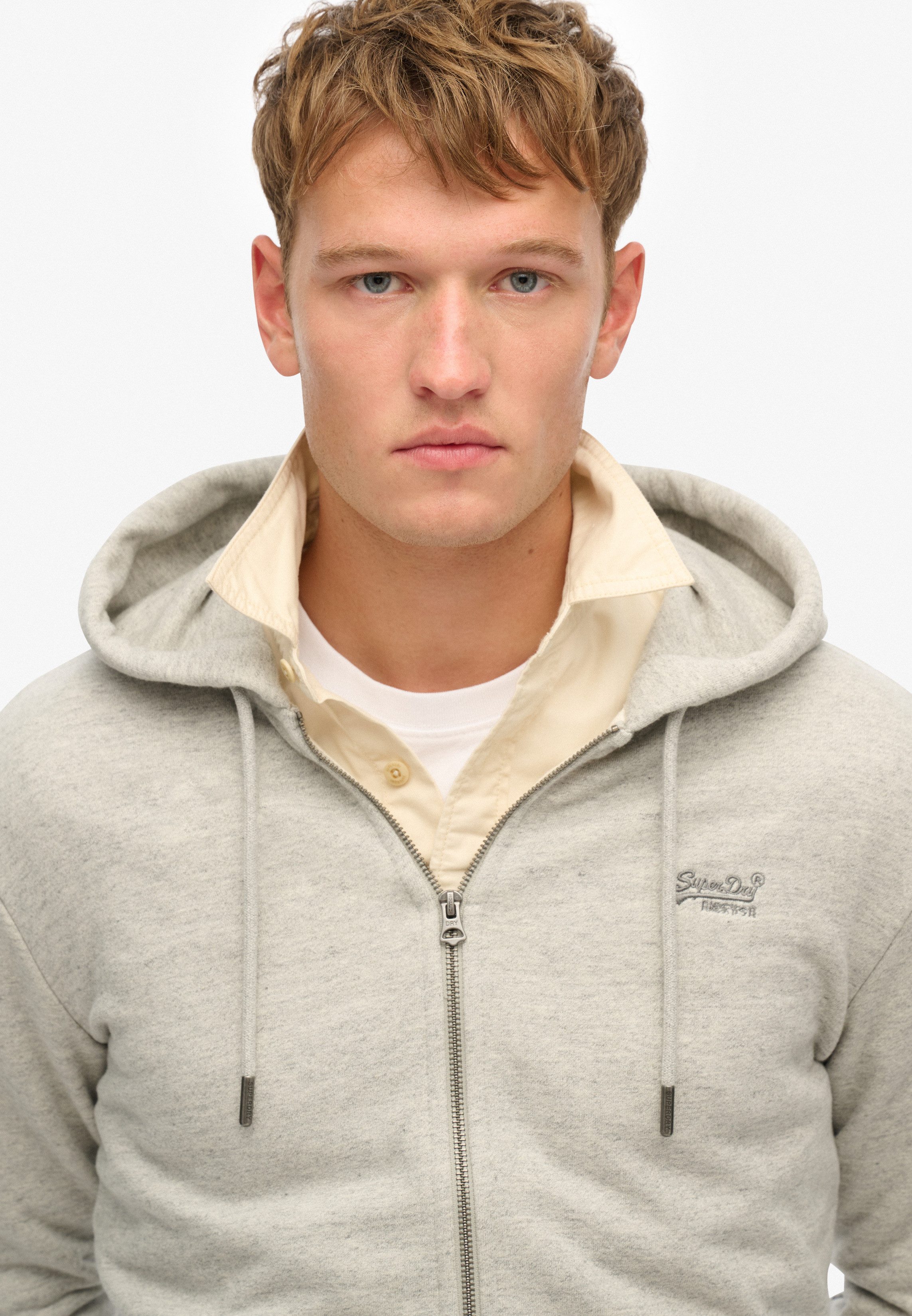 Superdry Capuchonsweatvest ESSENTIAL LOGO ZIP HOODIE HB