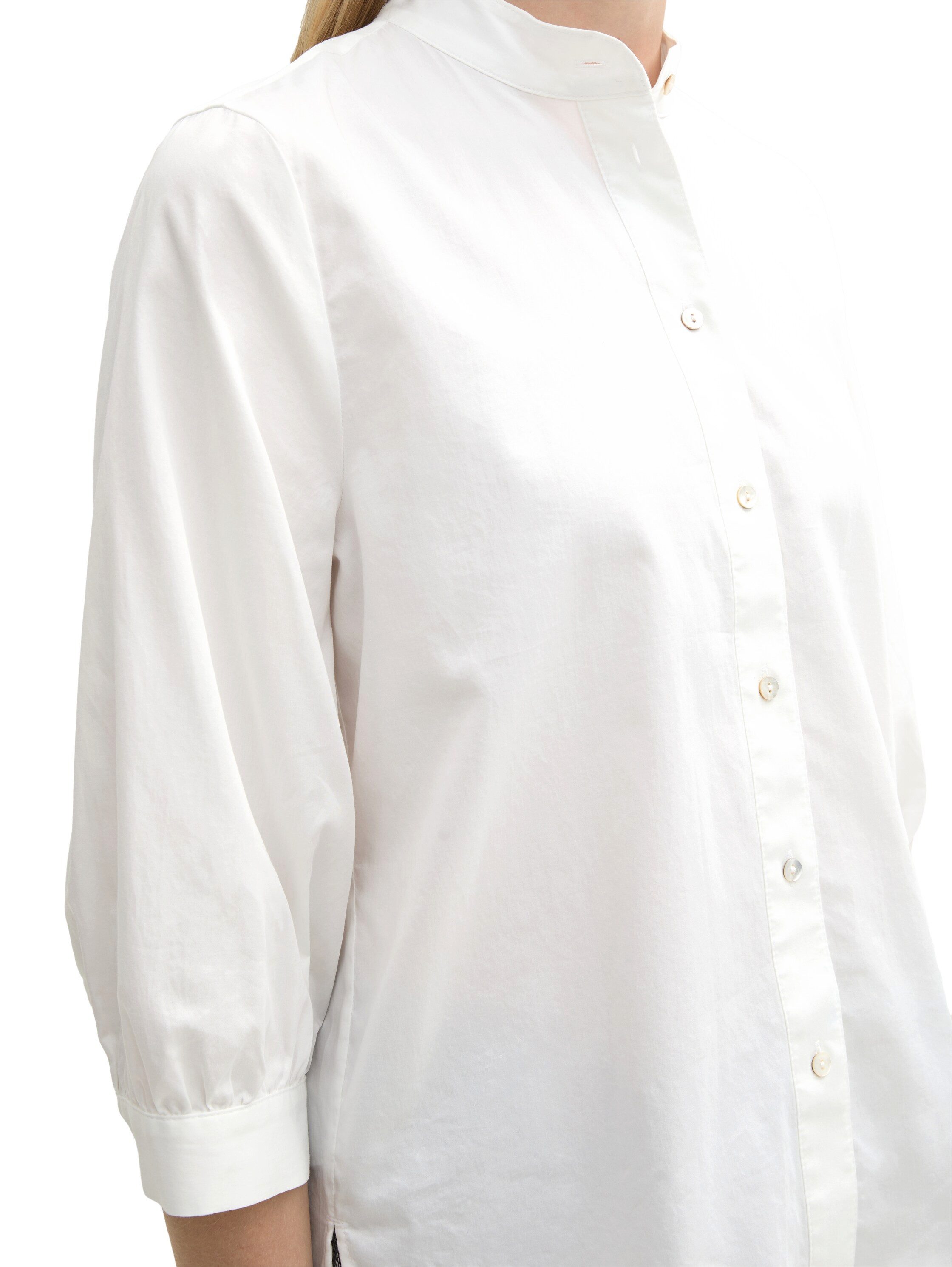Tom Tailor Blouse met lange mouwen met ruches