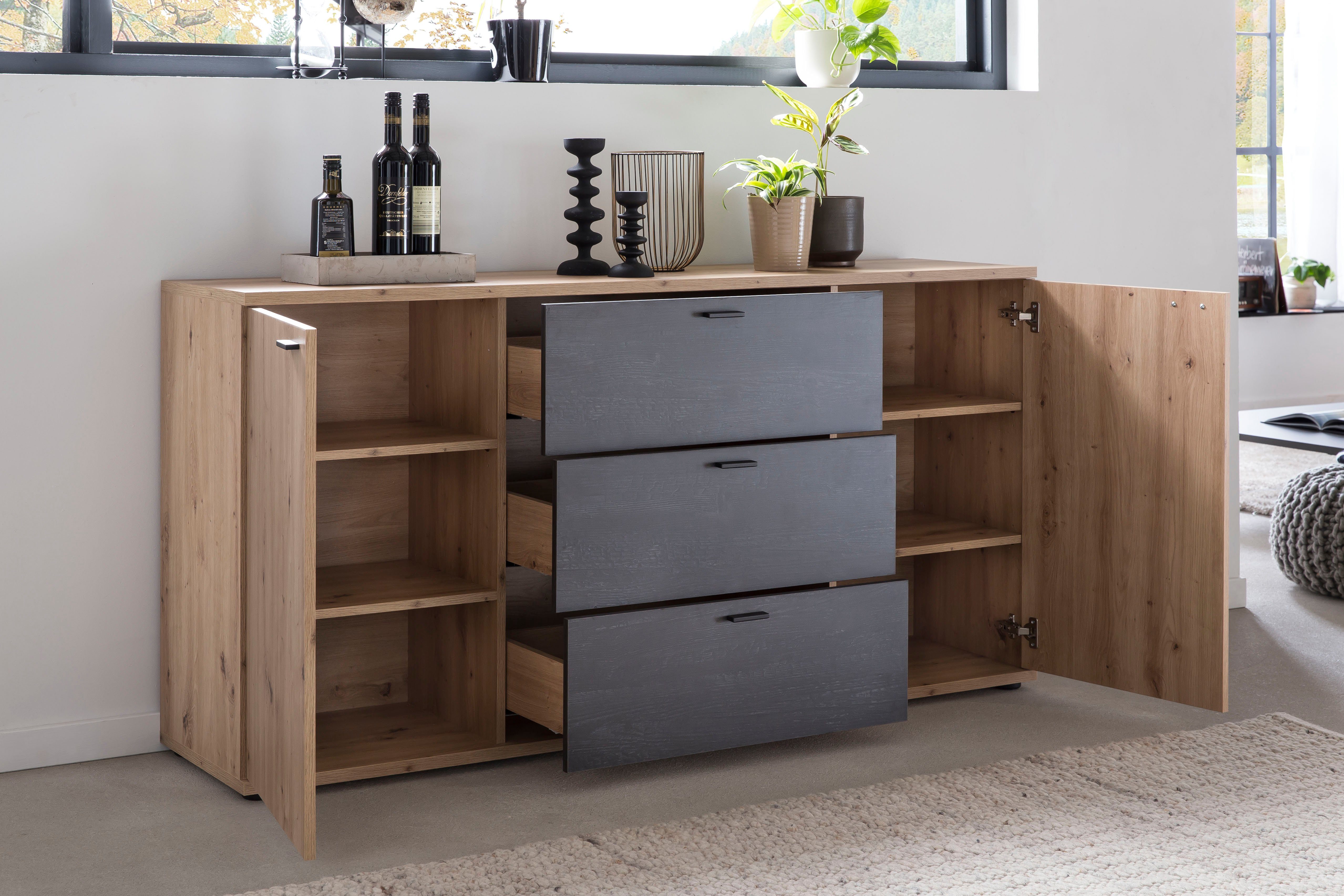 HELA Dressoir Atlanta Breedte 165 cm