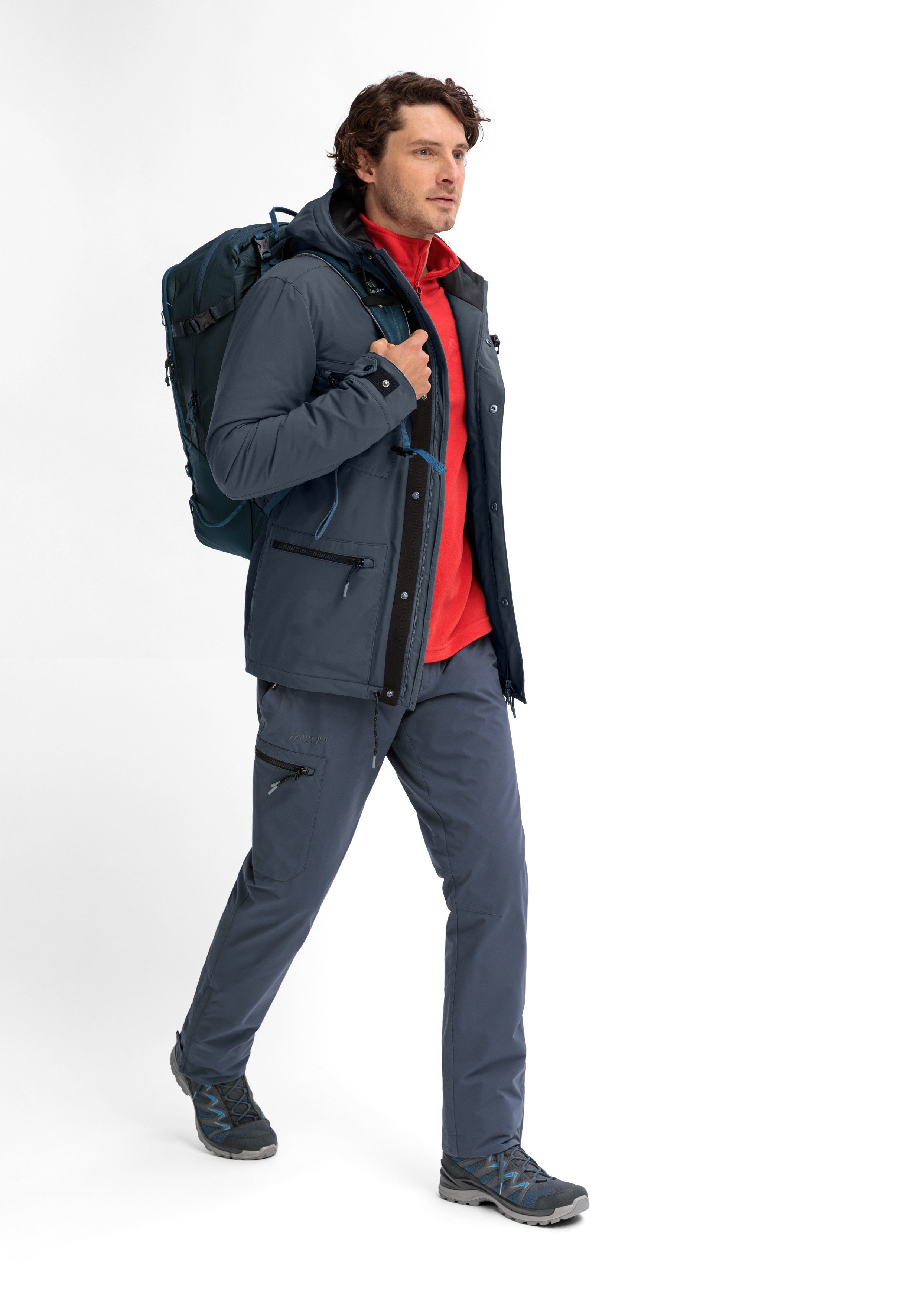 Maier Sports Functioneel jack R3 Zed M Heren jas, waterdichte outdoorjas, regular fit