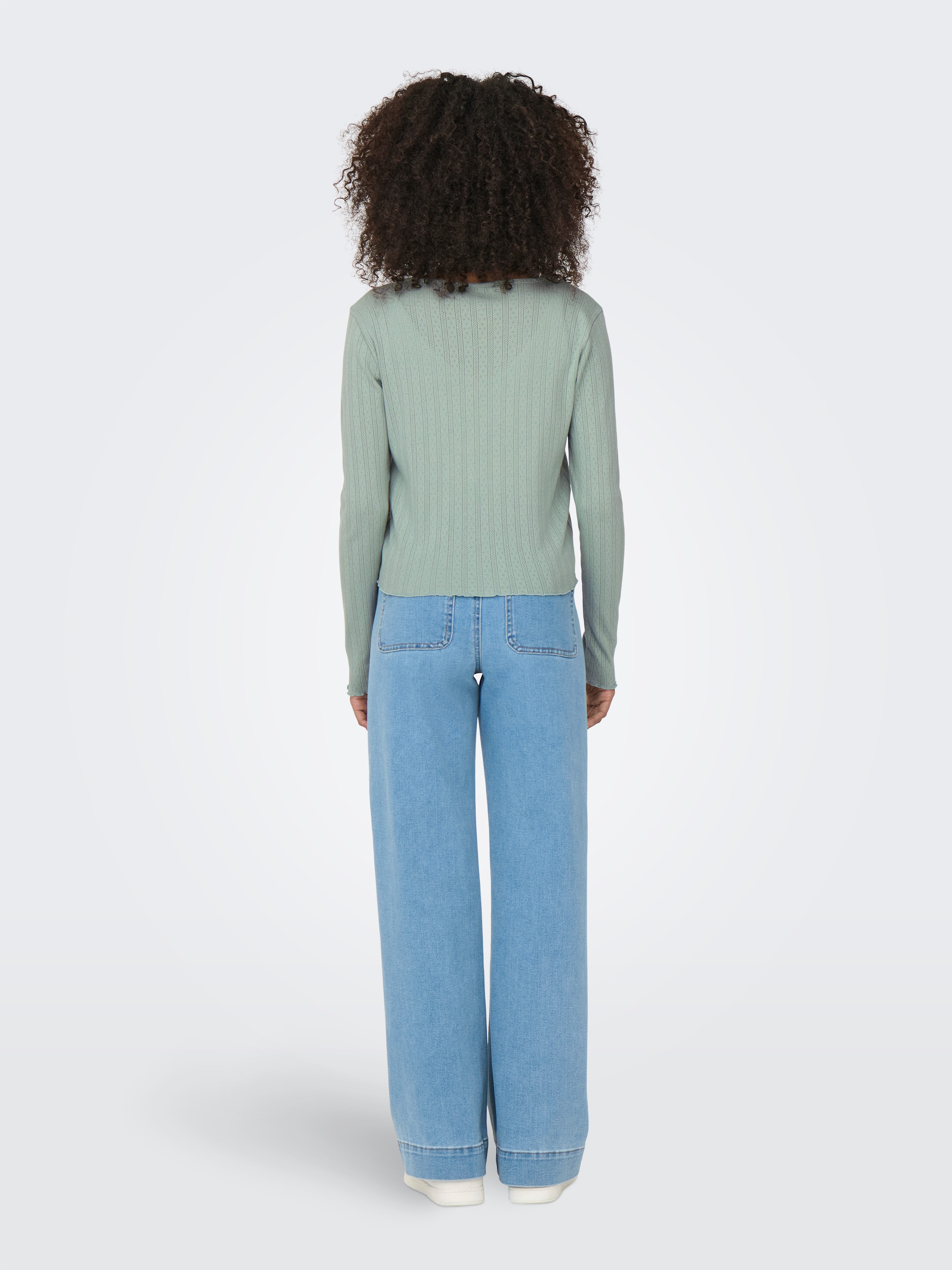 Only Vest ONLCARLOTTA L/S STRING CARDIGAN JRS