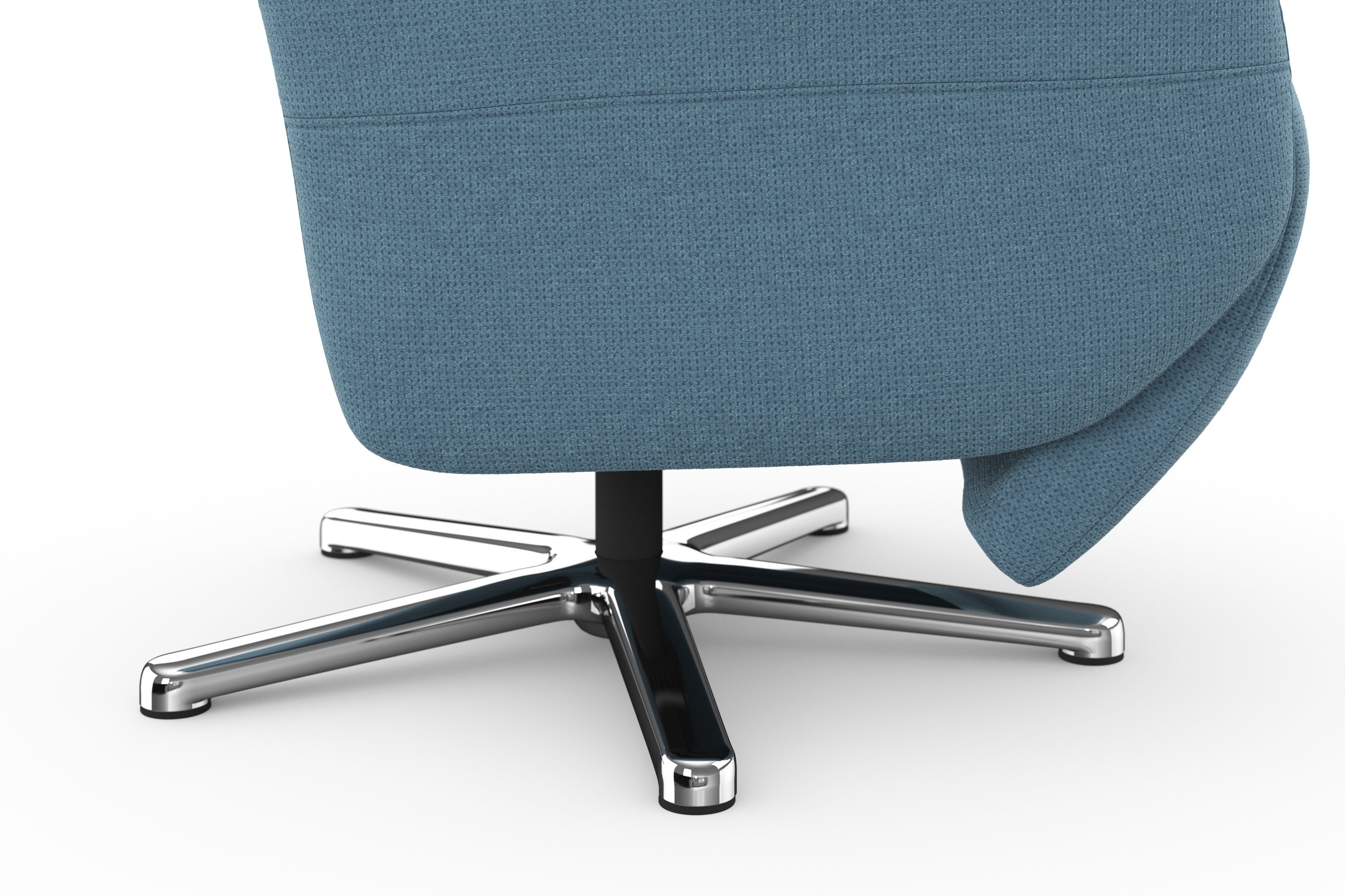sit&more Relaxfauteuil Grenoble, incl. hoofdsteunverstelling en bekabelde afstandsbediening
