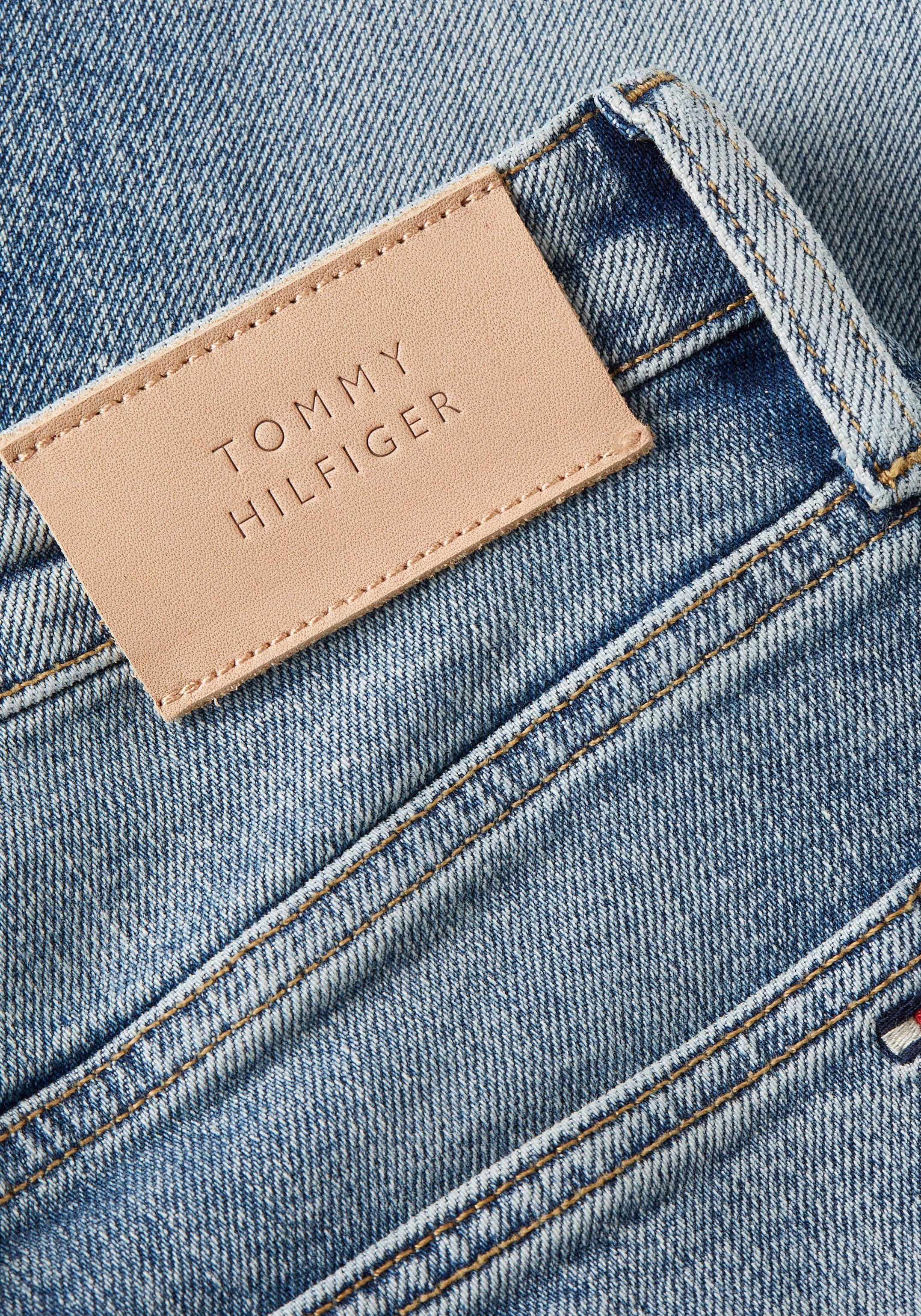 Tommy Hilfiger Slim fit jeans met logo patch