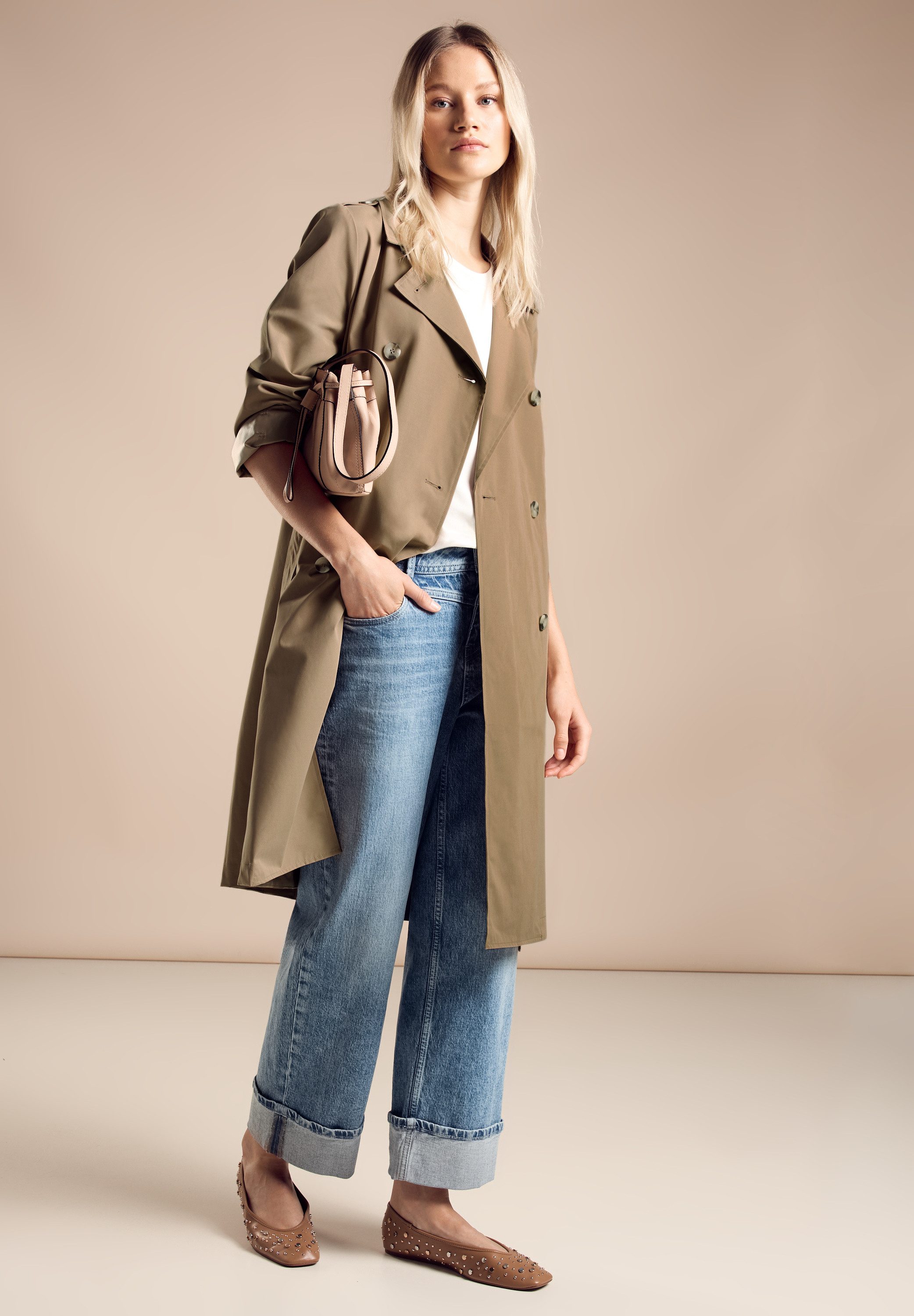 STREET ONE Outdoorjack met riem om te tailleren