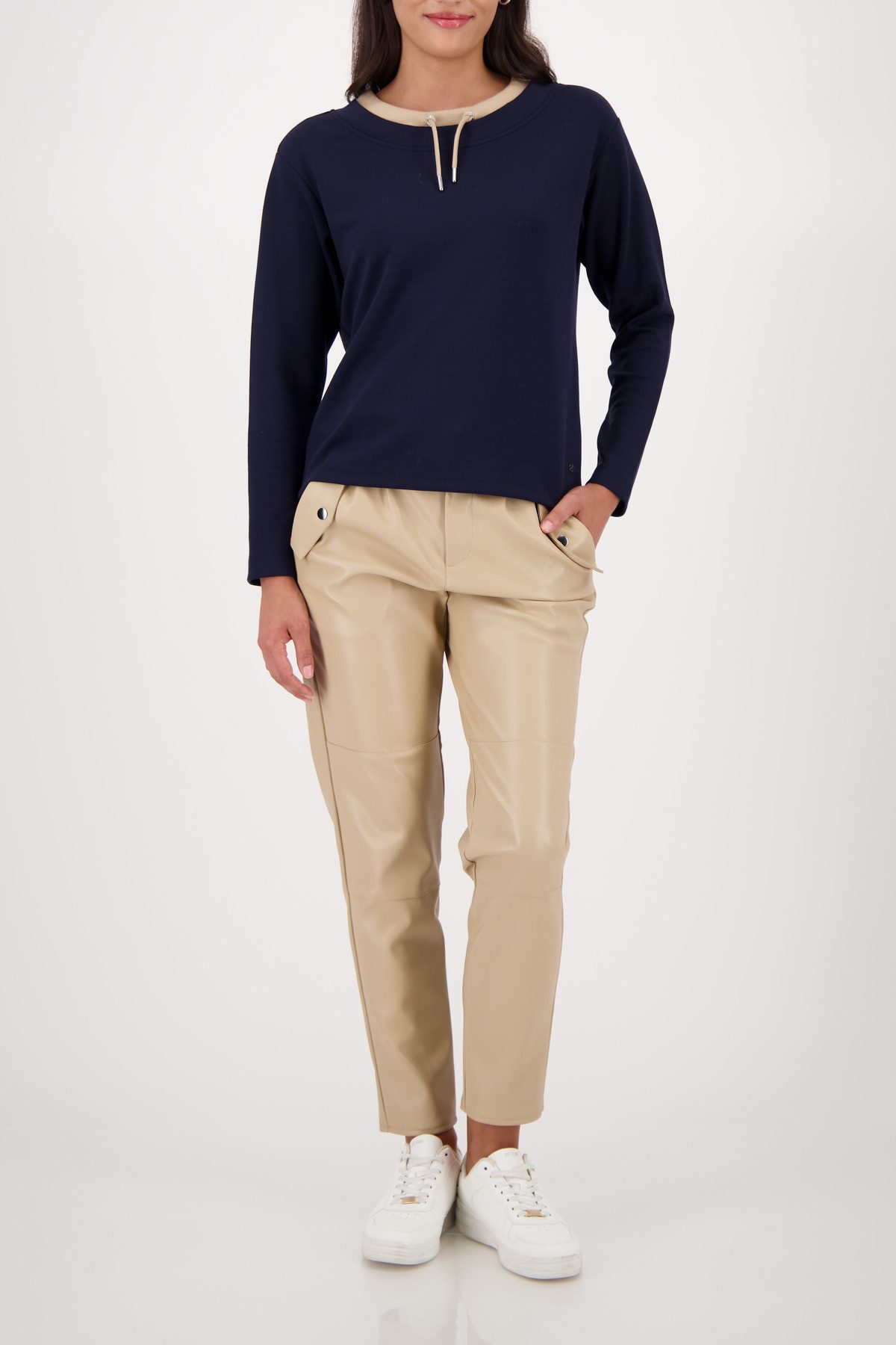 Monari Sweatshirt basic sieradendetail