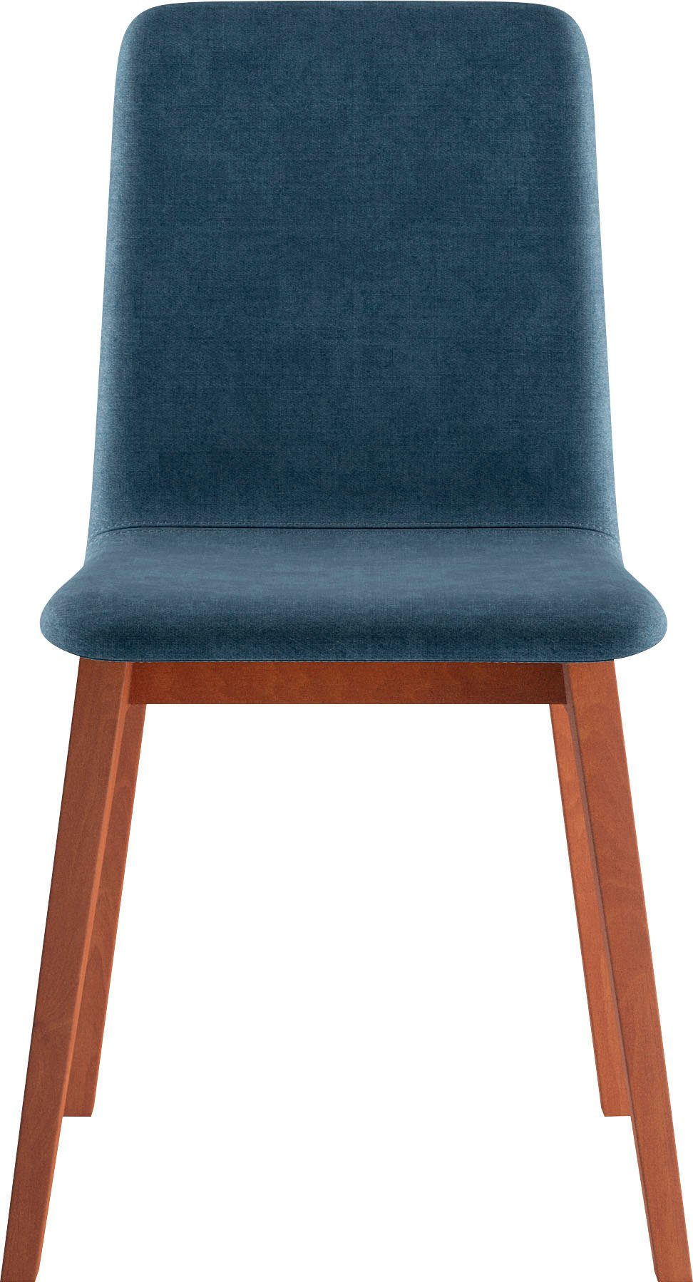 INOSIGN Stoel Sandy met verschillende stoelpootkleuren en kleurvarianten, zithoogte 47 cm (2 stuks)