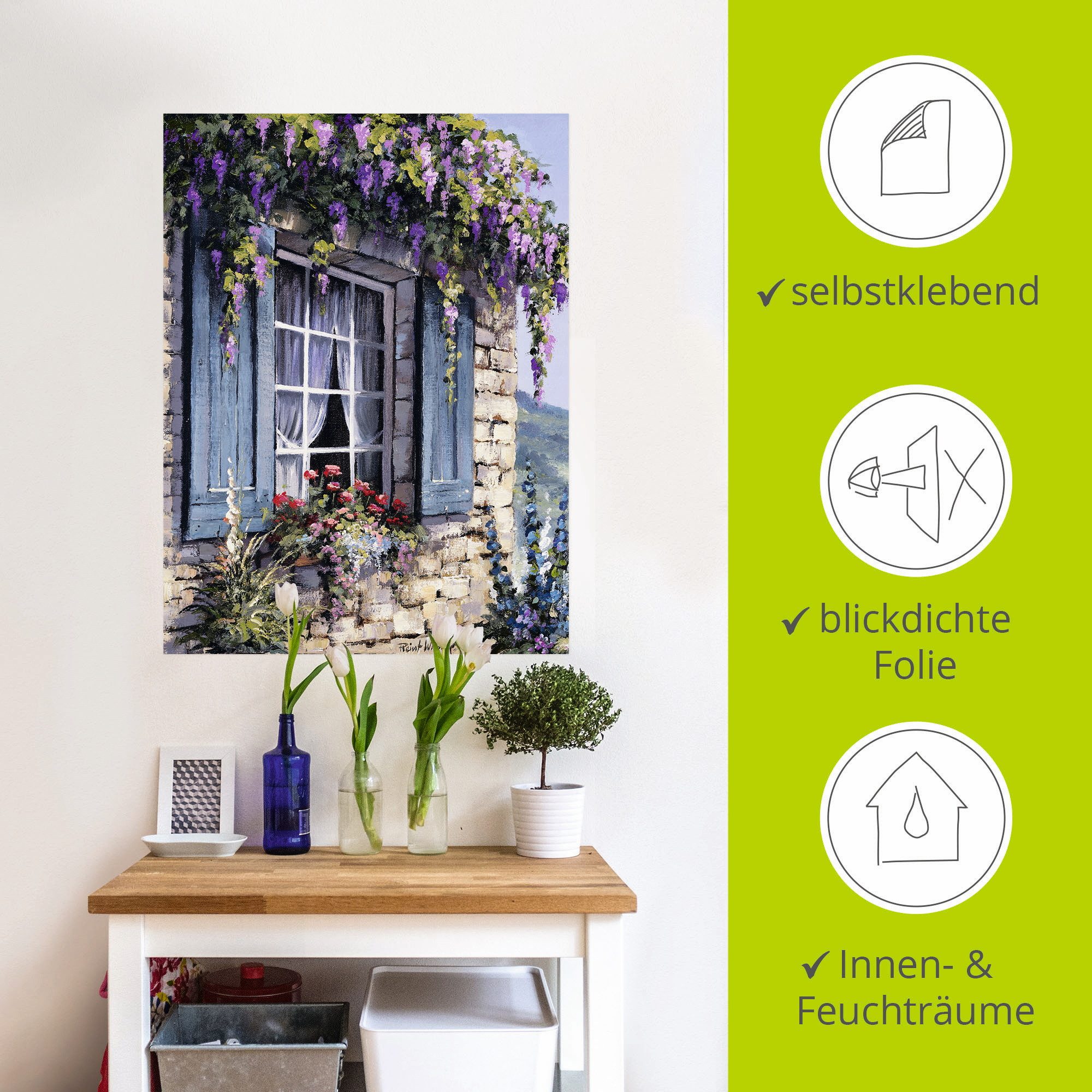 Artland Artprint Raam I als artprint op linnen, poster, muursticker in verschillende maten