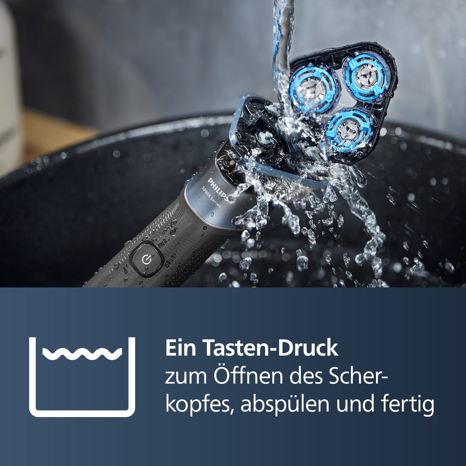 Philips Elektrisch scheerapparaat Serie 5000X X5006/00 met skinprotect-technologie, nat en droog te gebruiken