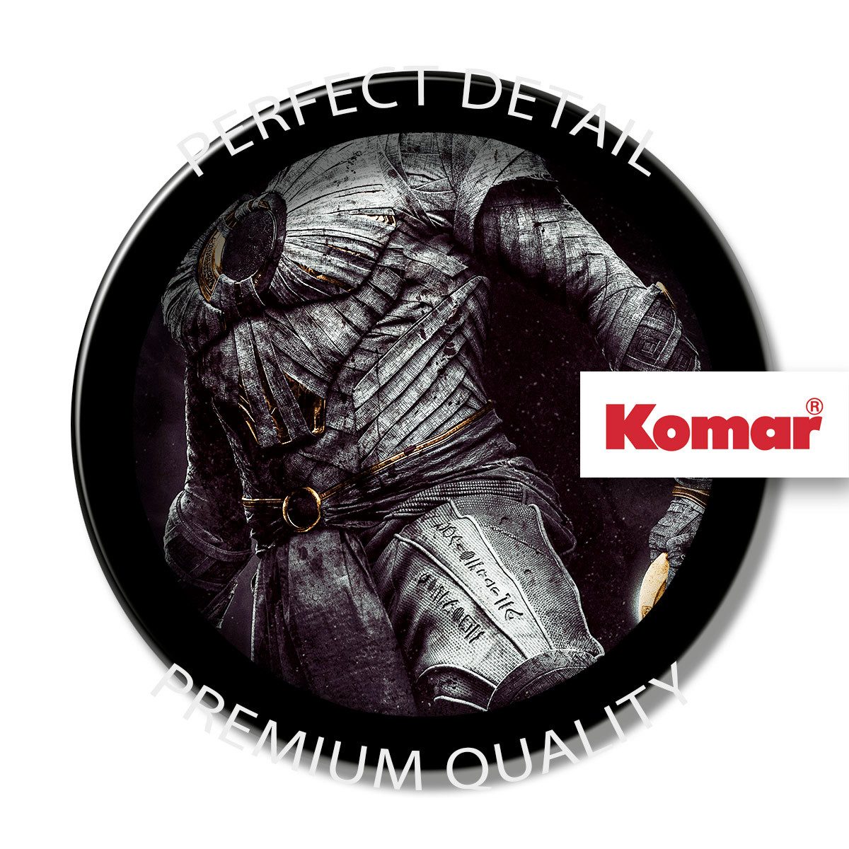 Komar Artprint Moon Knight Lunar Cycle 300 x 280 cm (breedte x hoogte) - behang, vlies, woonkamer, slaapkamer (1 stuk)