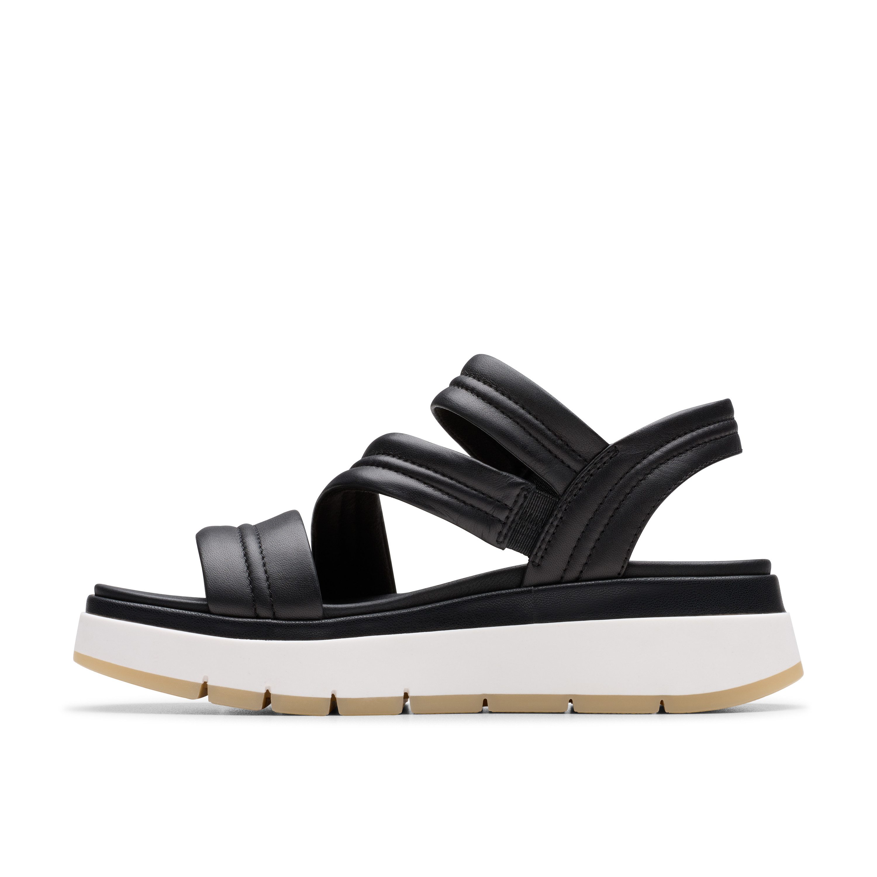 Clarks Sandalen Tuscan Strap , sandalette, flats, zomerschoen met plateausool