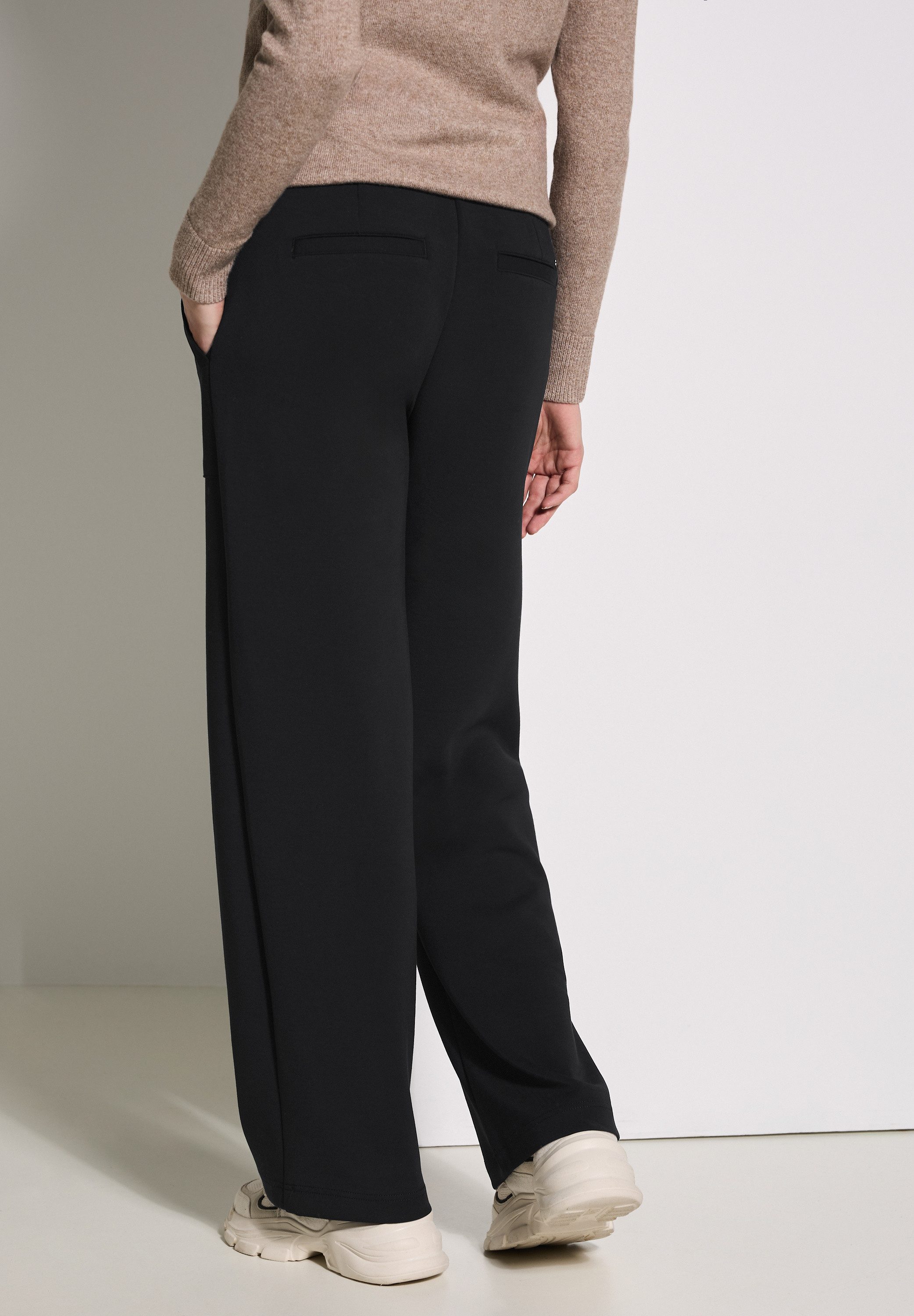 Cecil Stoffen broek Style Neele met wijde pijpen