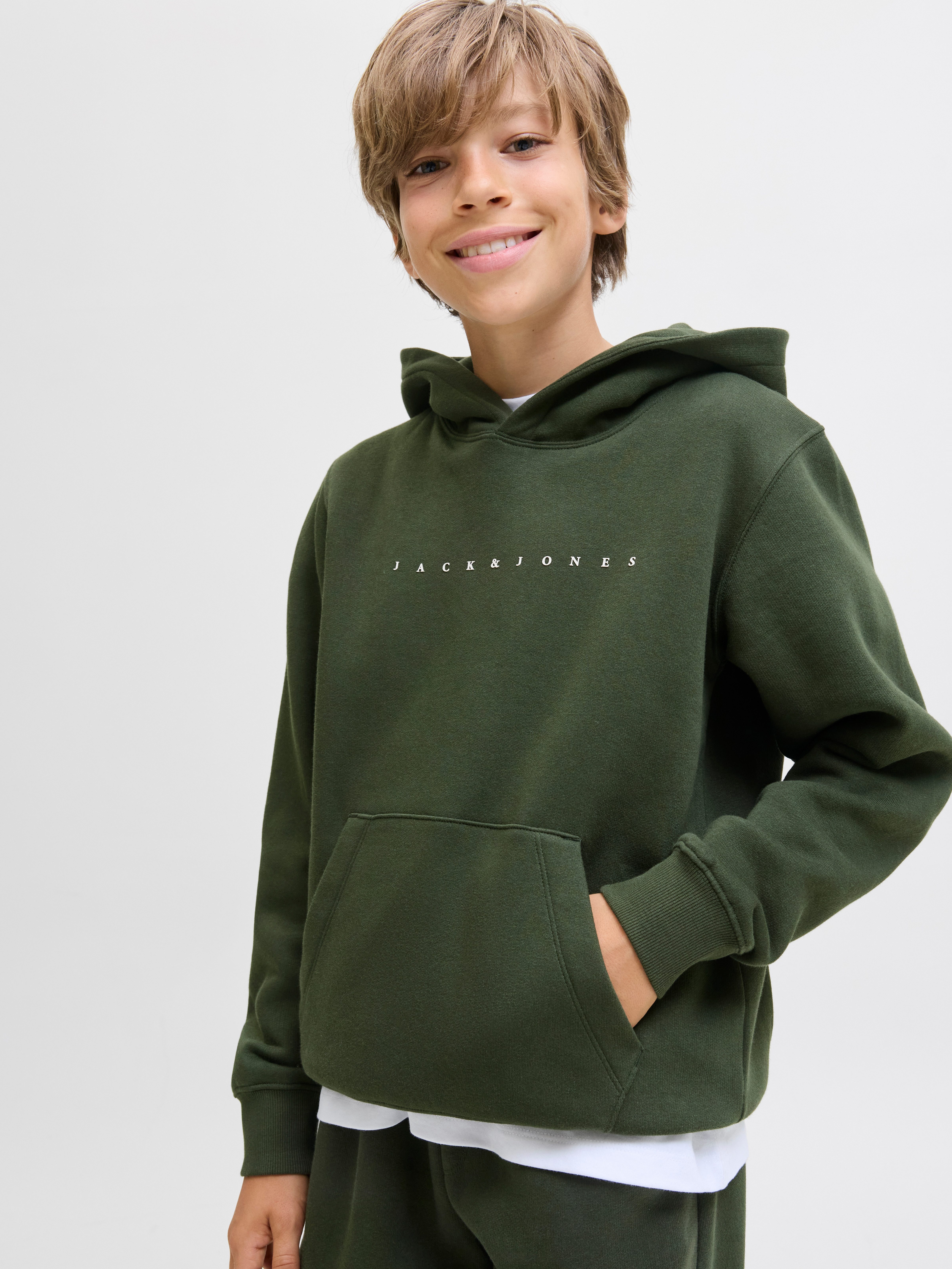 Jack & Jones Junior Hoodie JJESTAR JJ SWEAT HOOD NOOS JNR